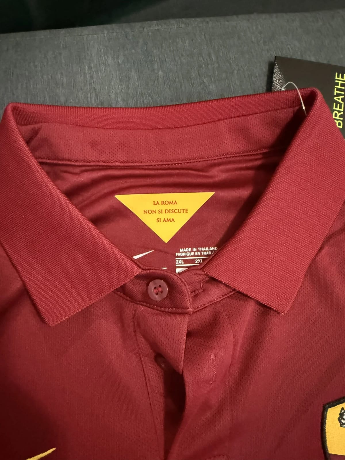 Camiseta Titular Roma 2014 Versión Retro - imagen 3