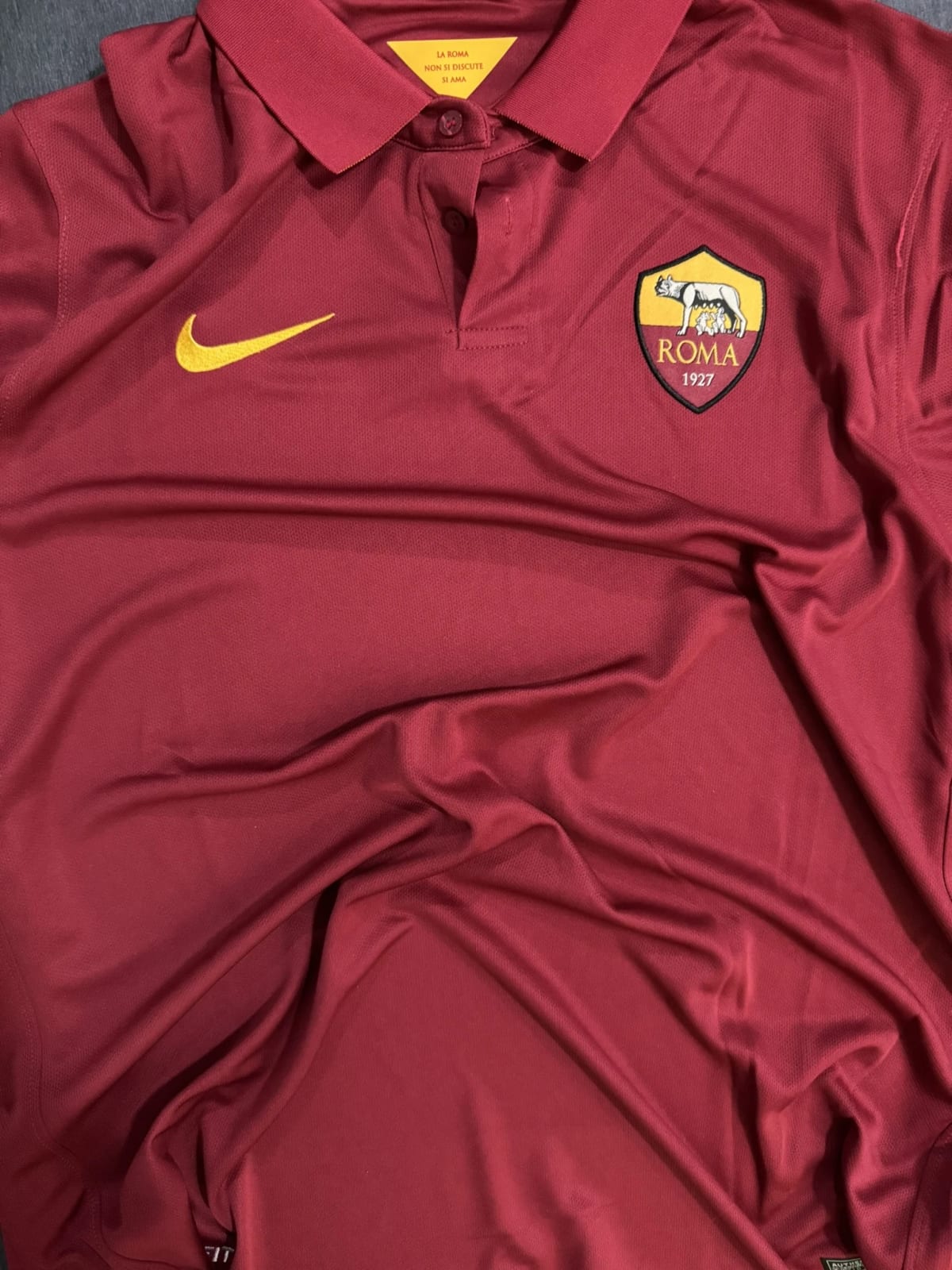 Camiseta Titular Roma 2014 Versión Retro - imagen 4