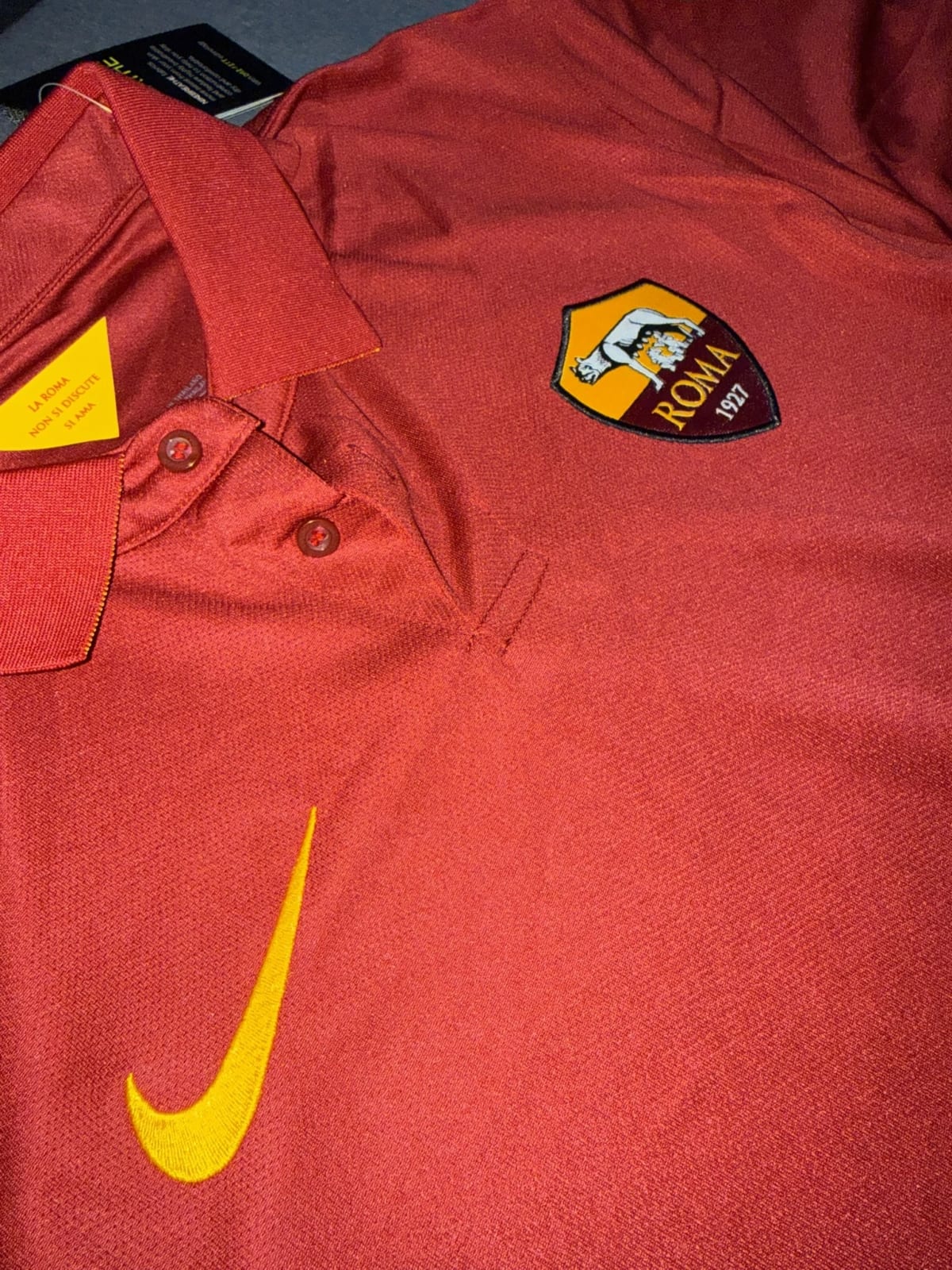 Camiseta Titular Roma 2014 Versión Retro - imagen 5