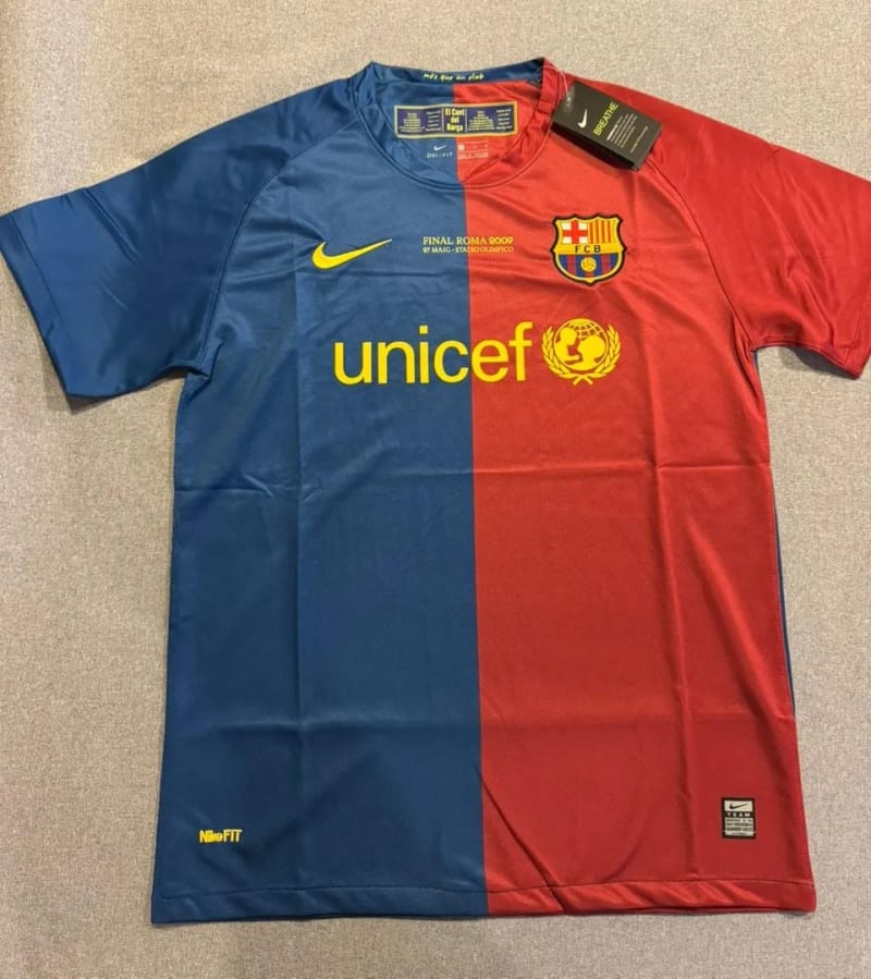 Camiseta Barcelona 2008/2009 Versión Retro - Barcelona