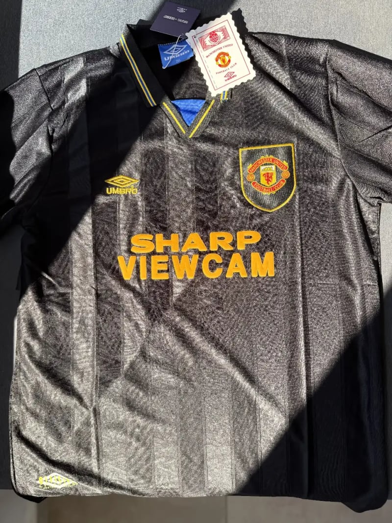 Camiseta Suplente Manchester United 1994 Versión Retro - Manchester United
