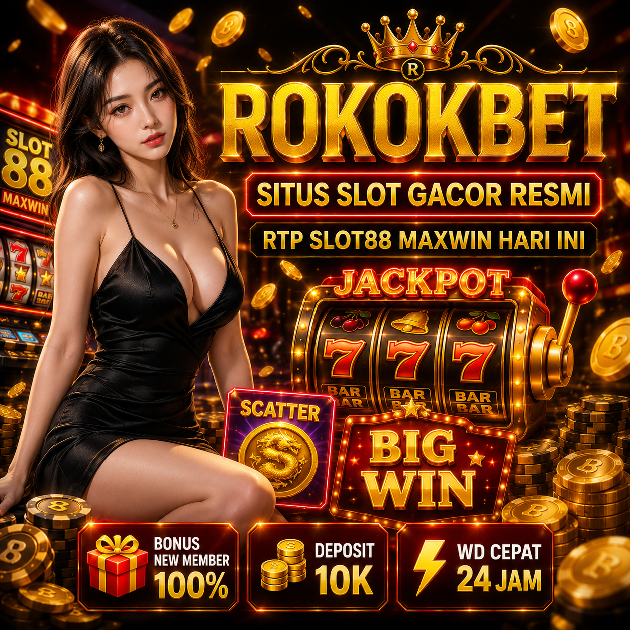 ROKOKBET: Link Daftar Situs Slot Gacor Resmi Viral Tahun 2026 & Bocoran RTP Slot88 Maxwin Terbaru