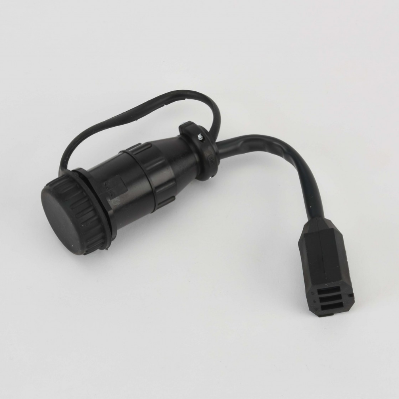 Adaptador de Energia 3 pinos padrão JD para 3 pinos chatos