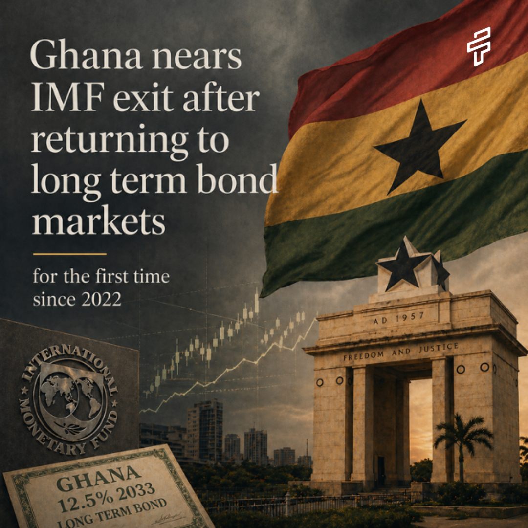 Ghana nears IMF programme exit after returning to long-term bond markets for the first time since 2022