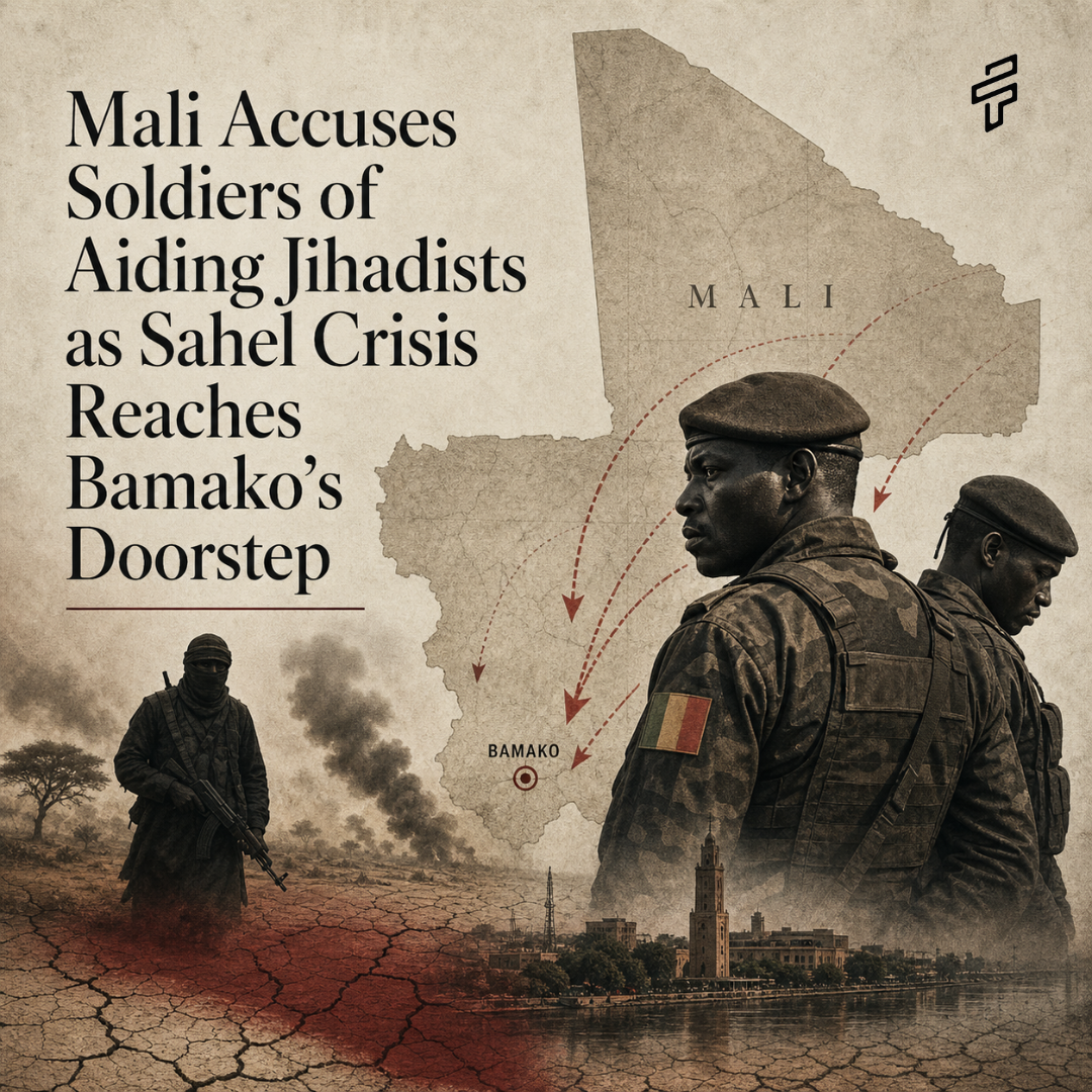 Mali Accuses Soldiers of Aiding Jihadists as Sahel Crisis Reaches Bamako’s Doorstep