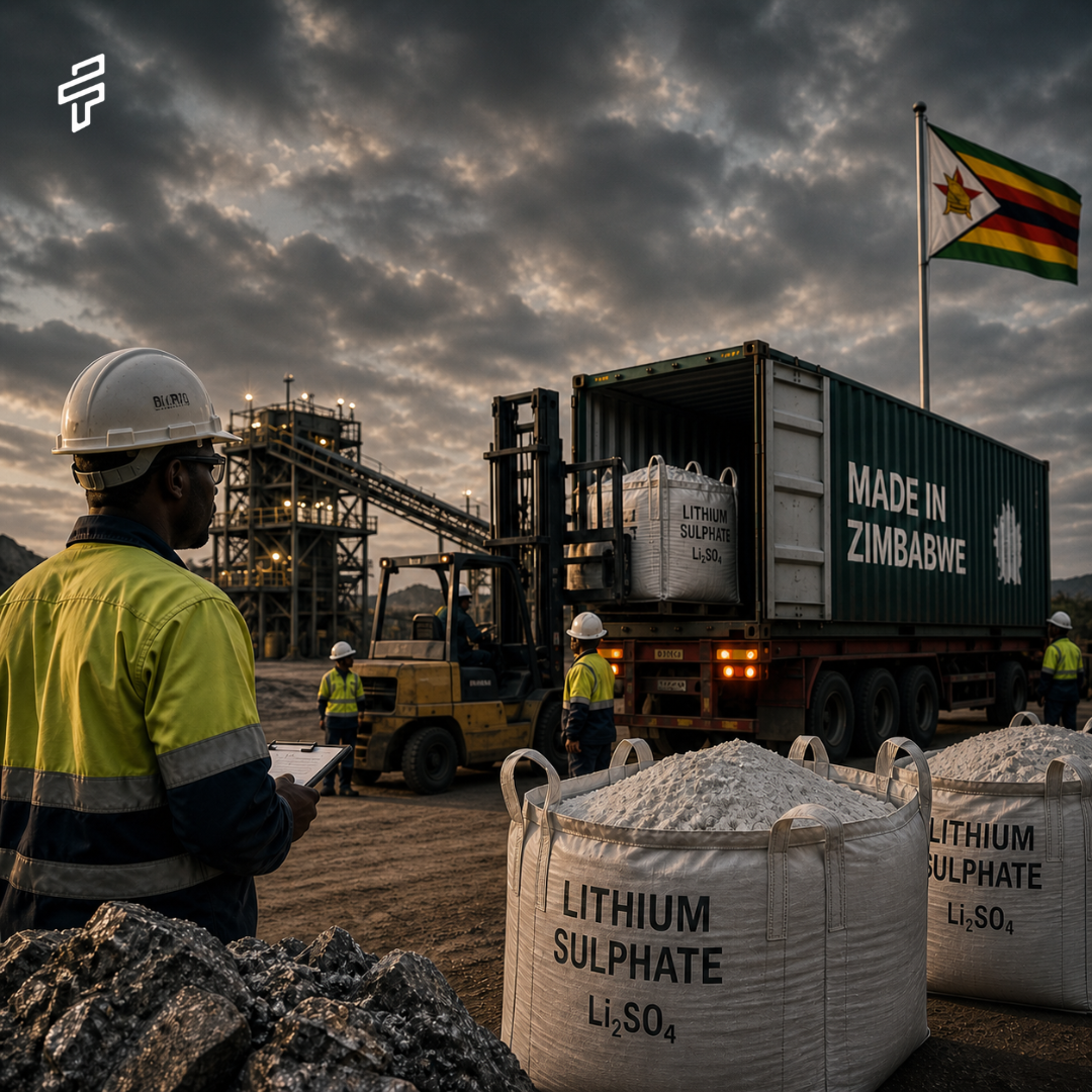 Zimbabwe’s First Lithium Sulphate Export Marks a Test for Africa’s Battery Minerals Ambition