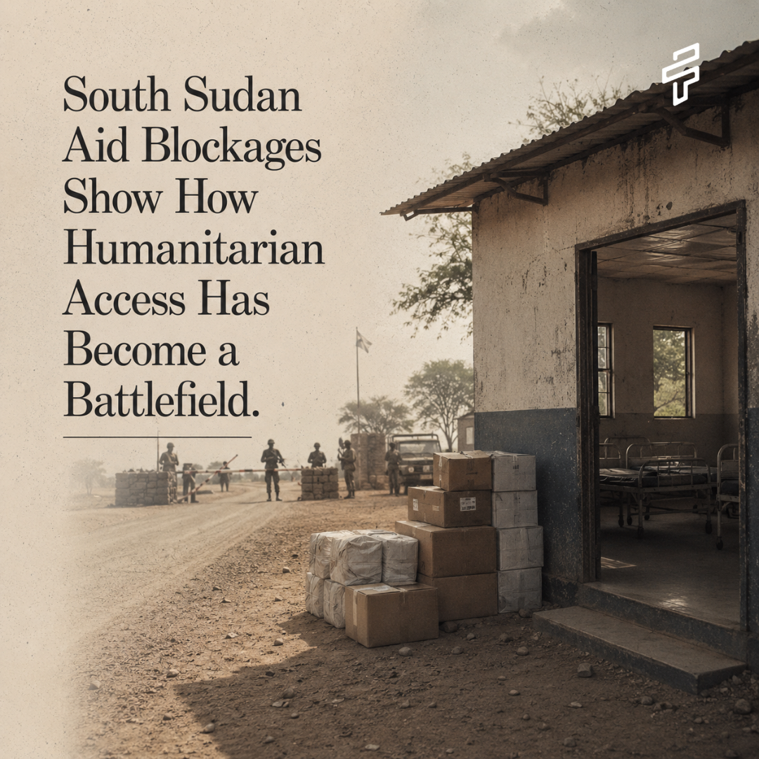 South Sudan Aid Blockages Show How Humanitarian Access Has Become a Battlefield