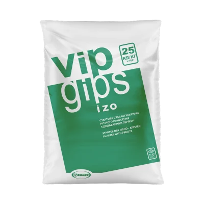 Штукатурка VIPGIPS Izo гіпсова стартова (25 кг)