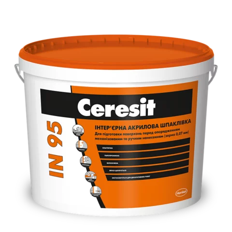 Ceresit, IN 95, шпаклівка, 15 л