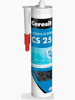 Ceresit, CS 25 MicroProtect, затирка для швів, 280 мл