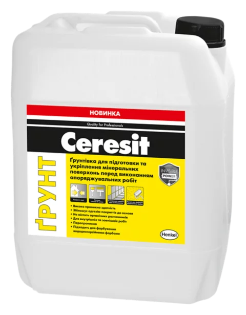 CERESIT ҐРУНТ, 10 л
