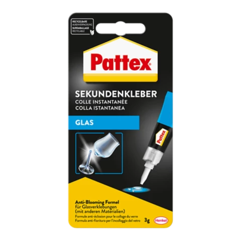 PATTEX Секундний клей для скла