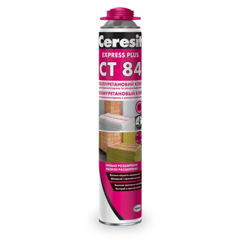 Піна-клей Ceresit СТ 84 Express Plus 850 мл