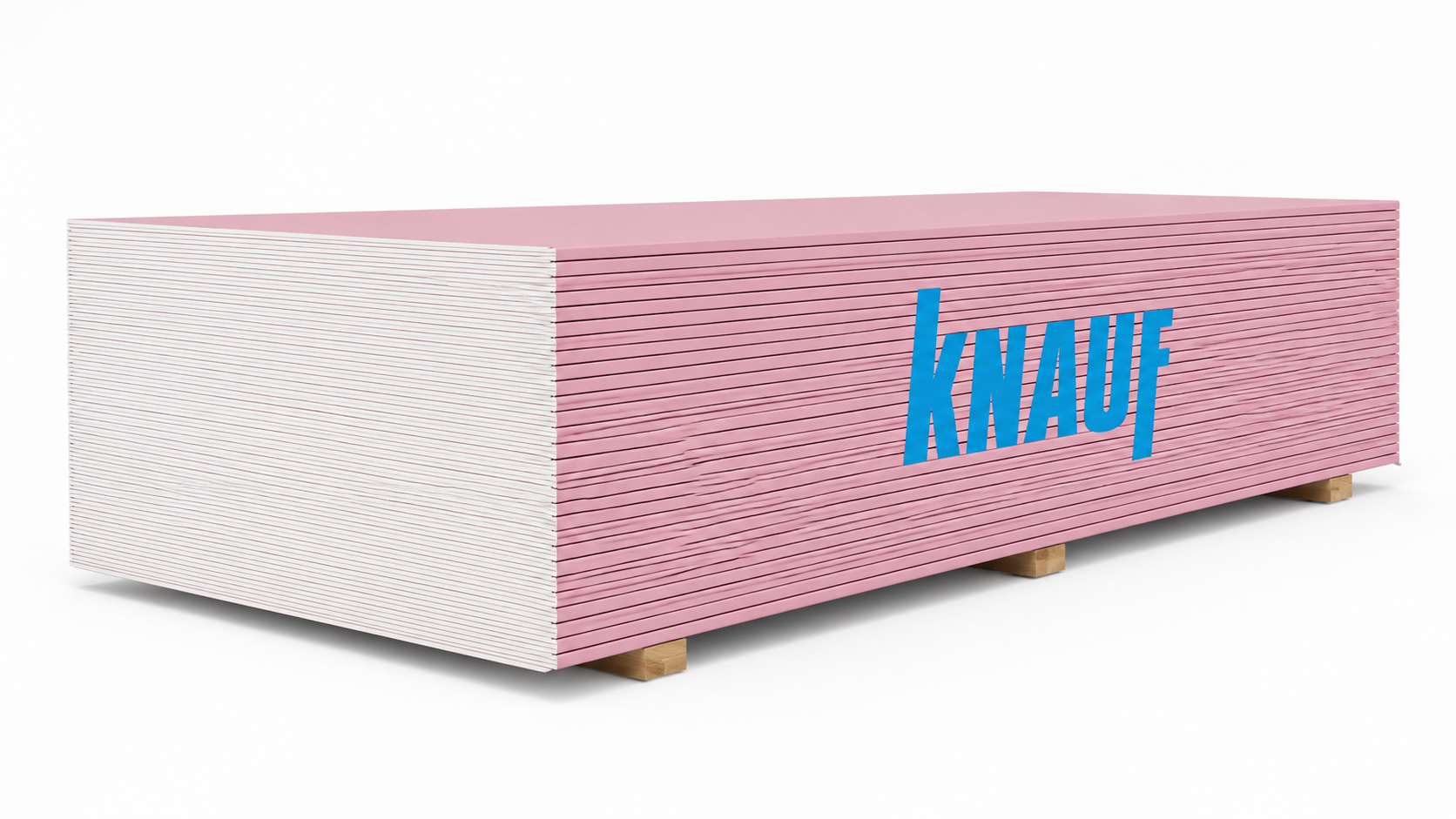 Гіпсокартон вогнестійкий Knauf 2500×1200×12,5 мм, 3 м²