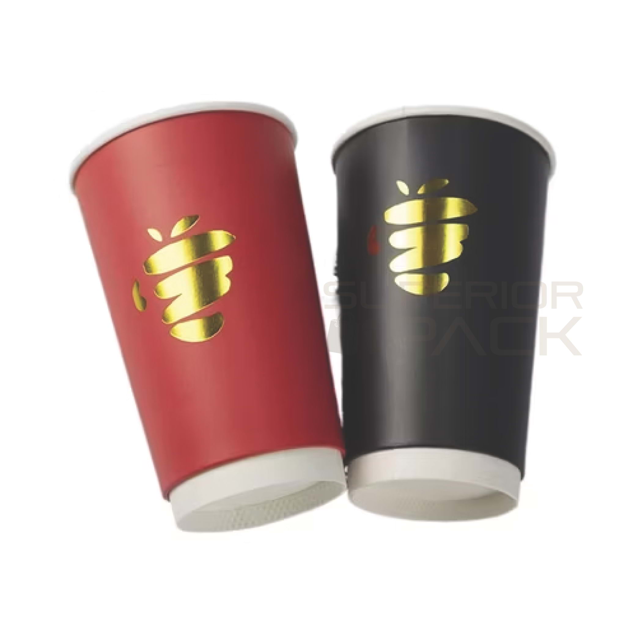 Hot Paper Cup Gold Foil Stamping