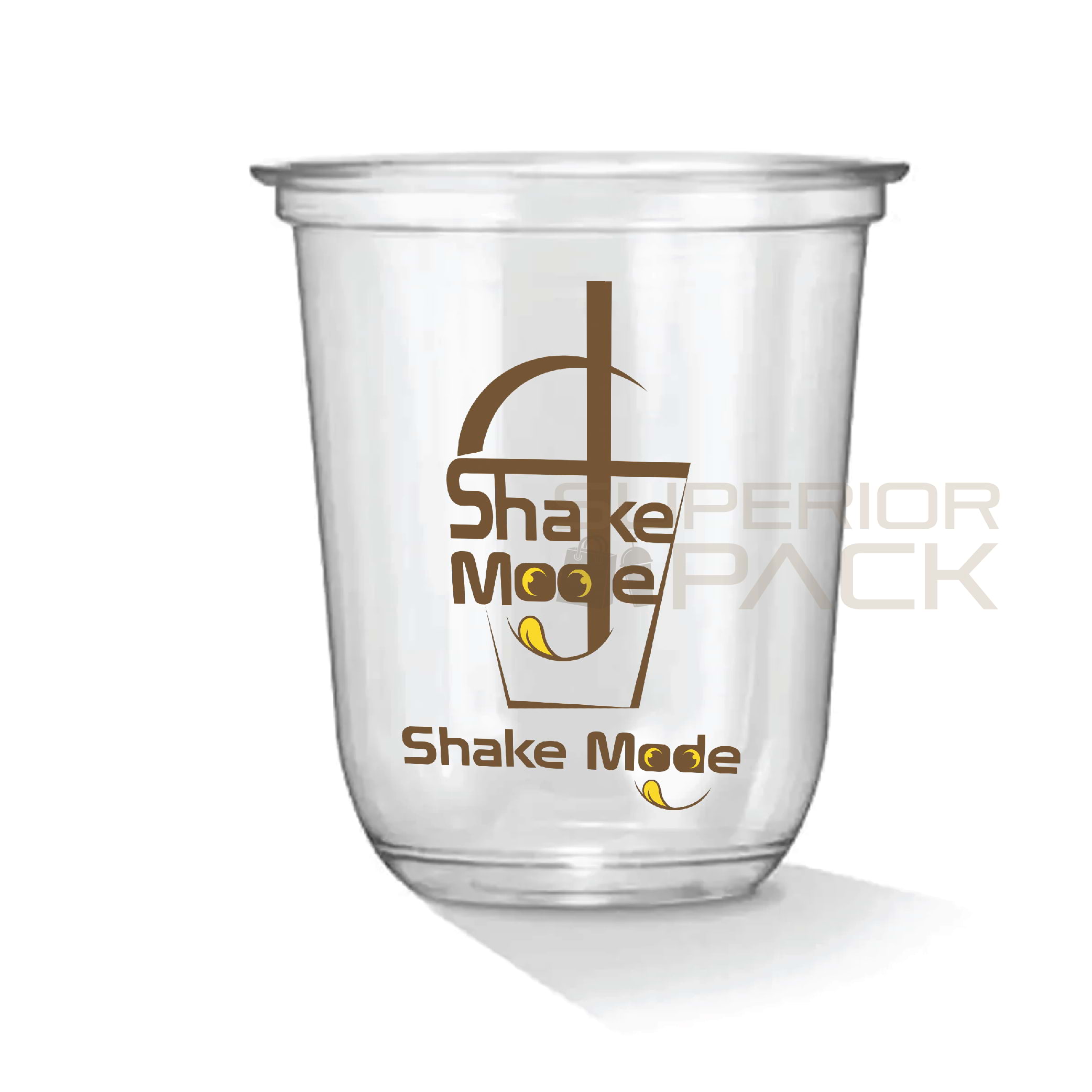U Shape Clear PET Cup