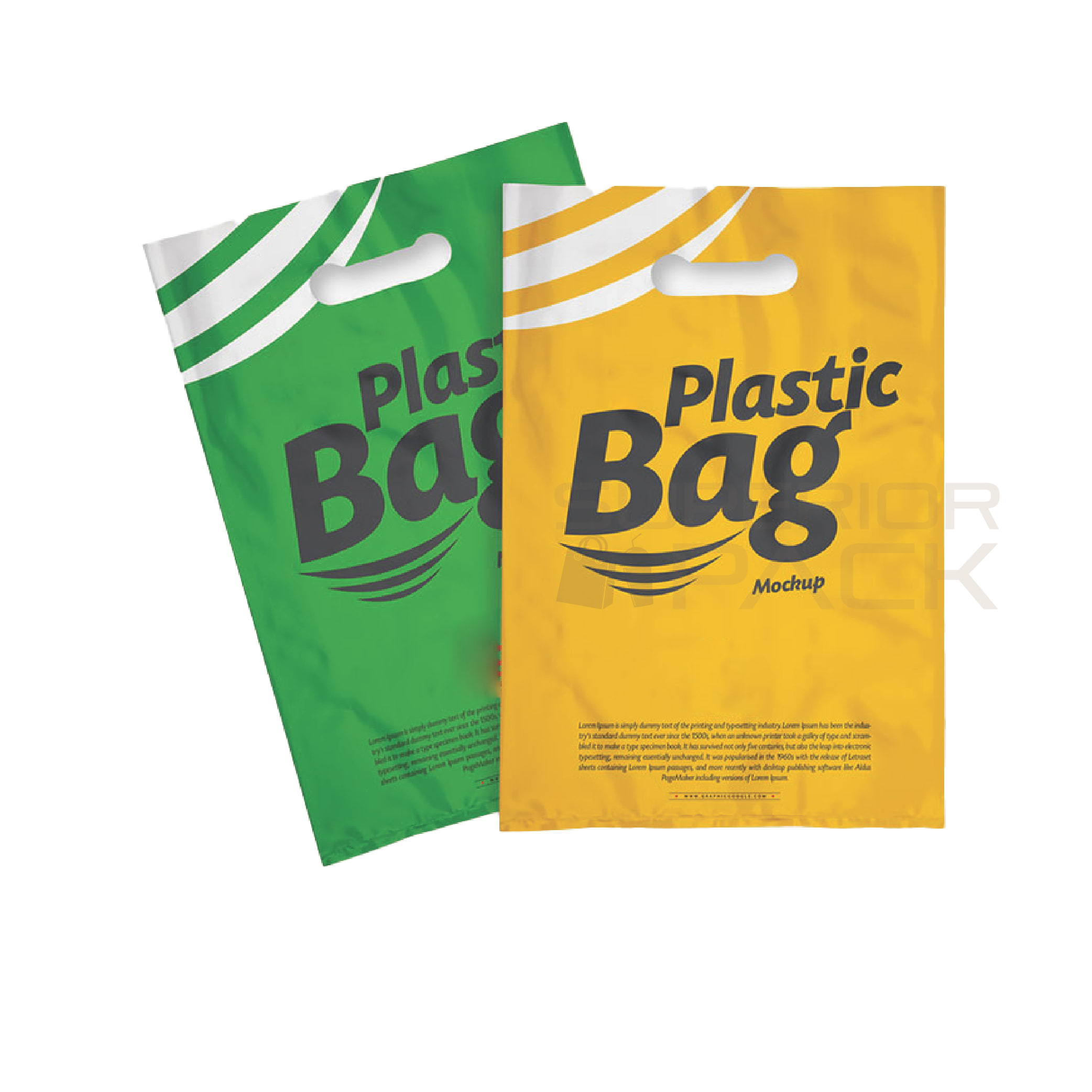 D Cut Plastic Bags 
