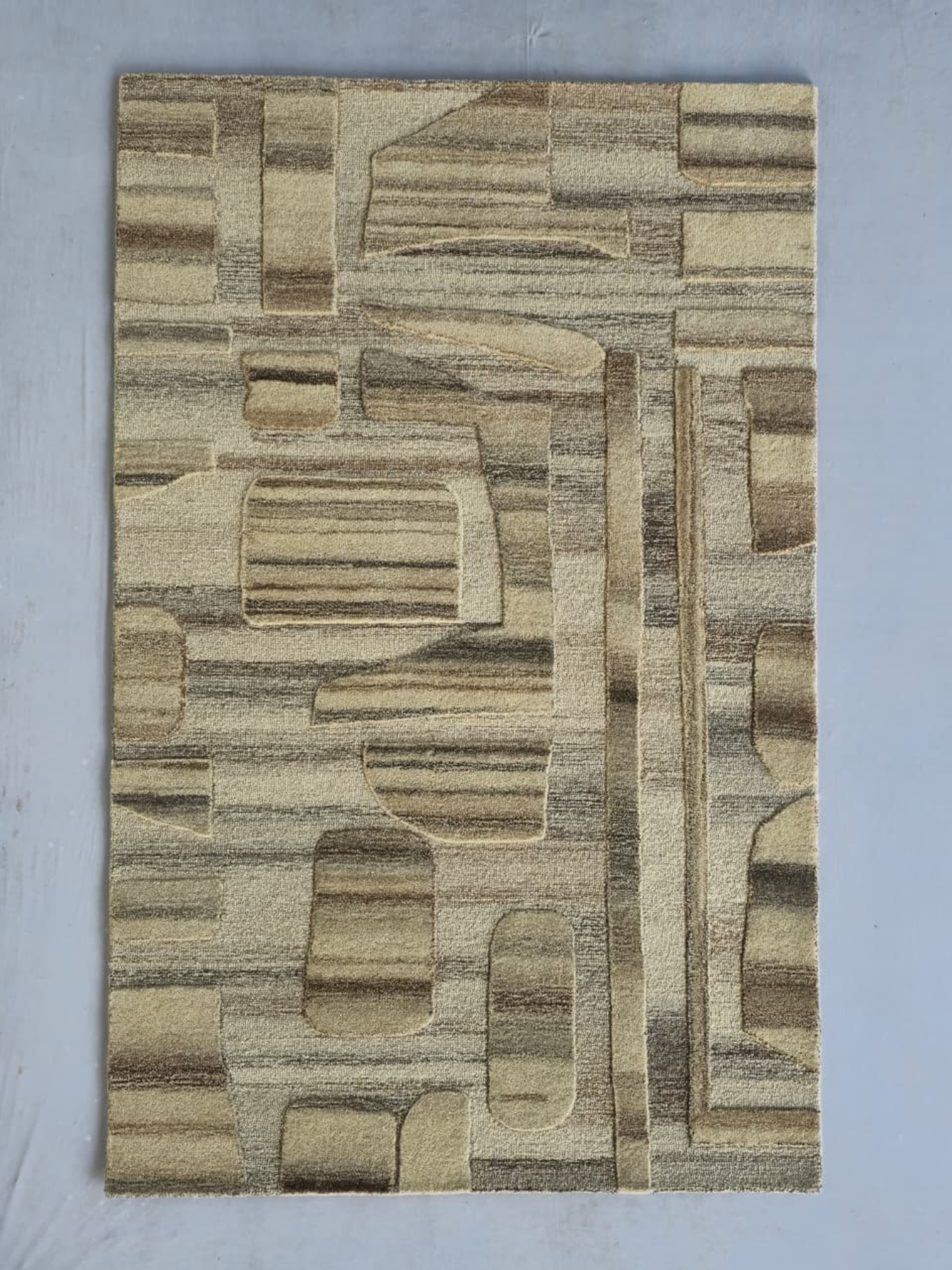Hand Tufted Urban Layers Rug 2