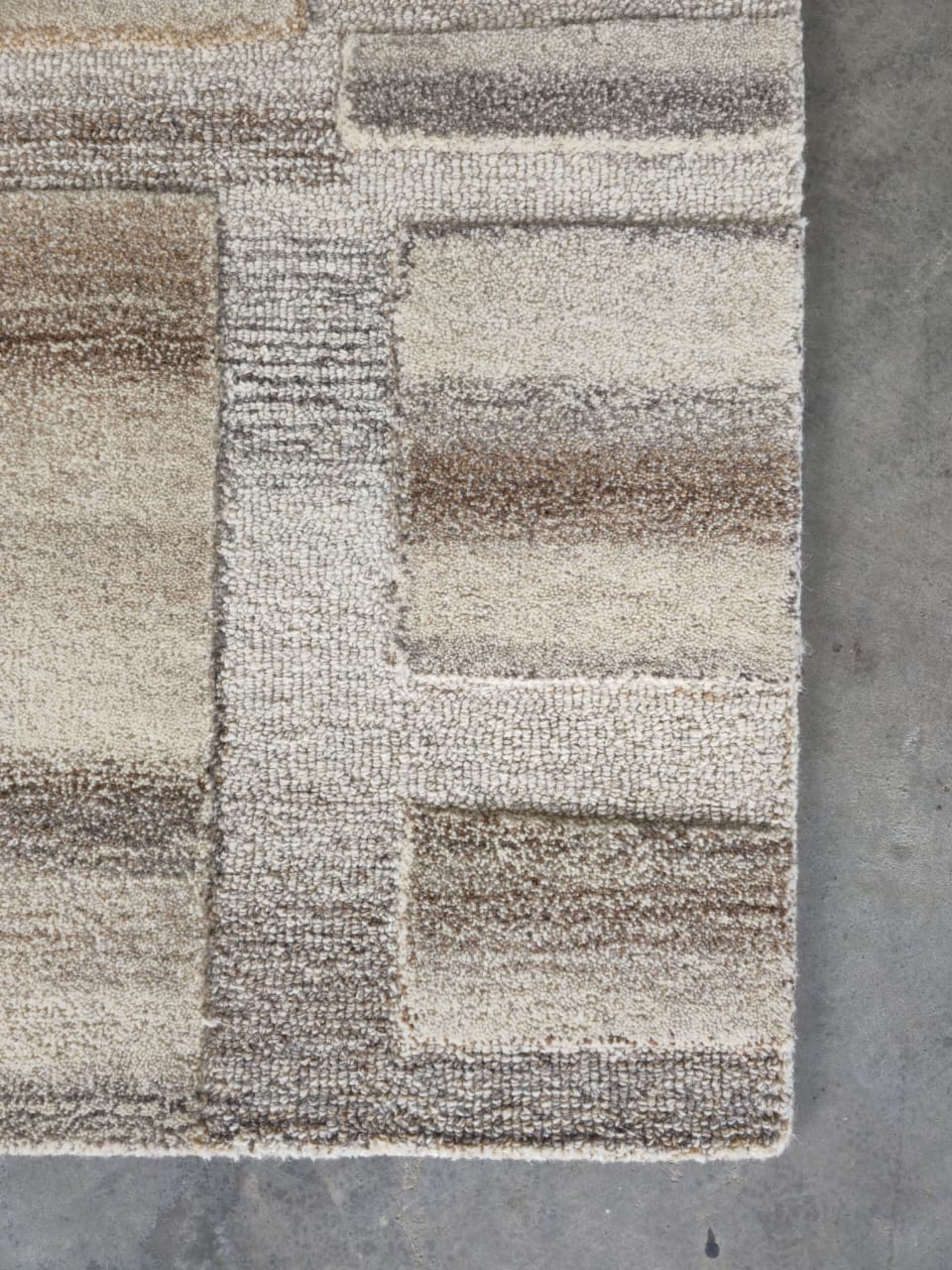 Hand Tufted Urban Layers Rug 6