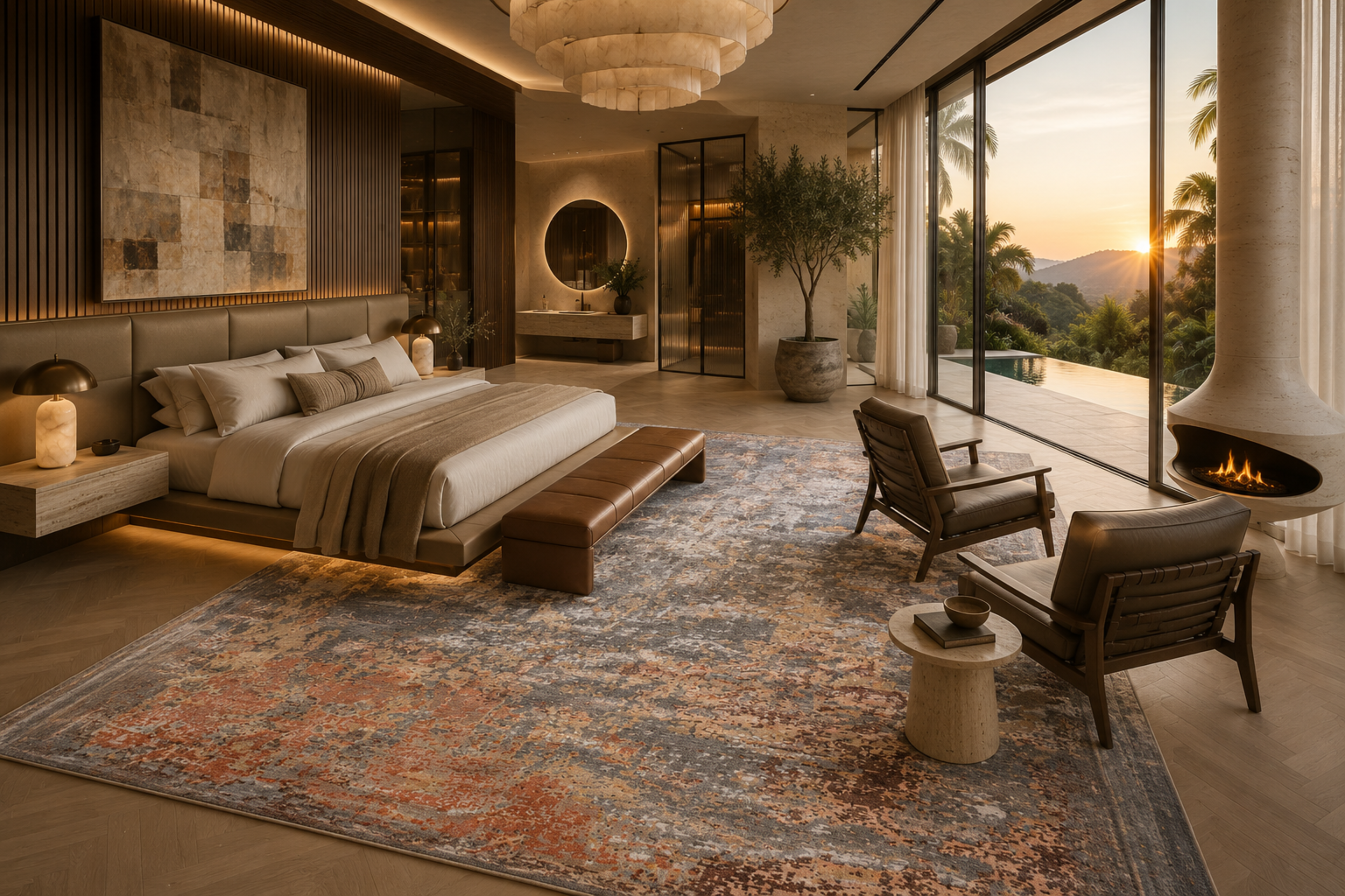 Hand Knotted Modern Contemporary Carpets 1