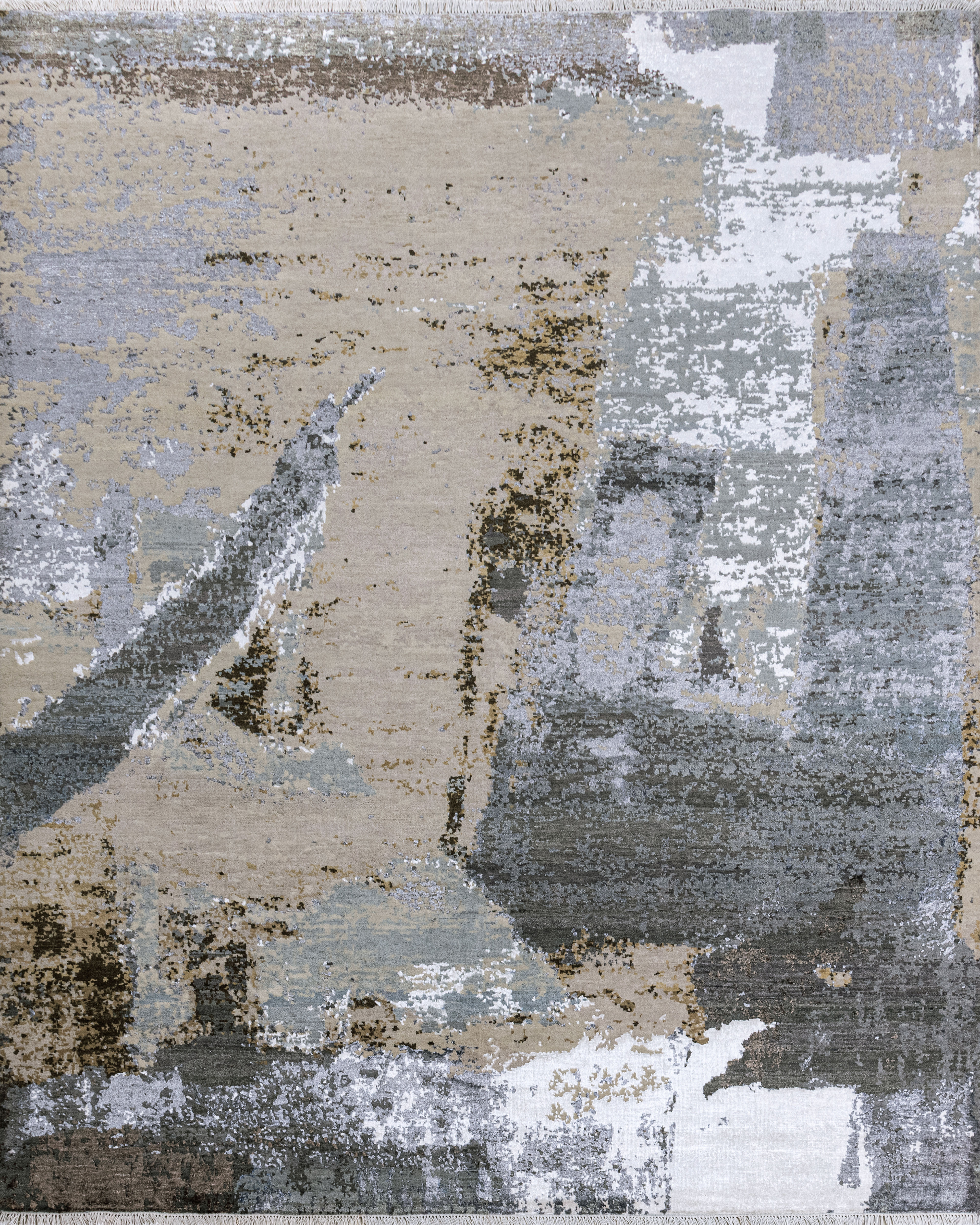 Hand Knotted Modern Contemporary Carpet