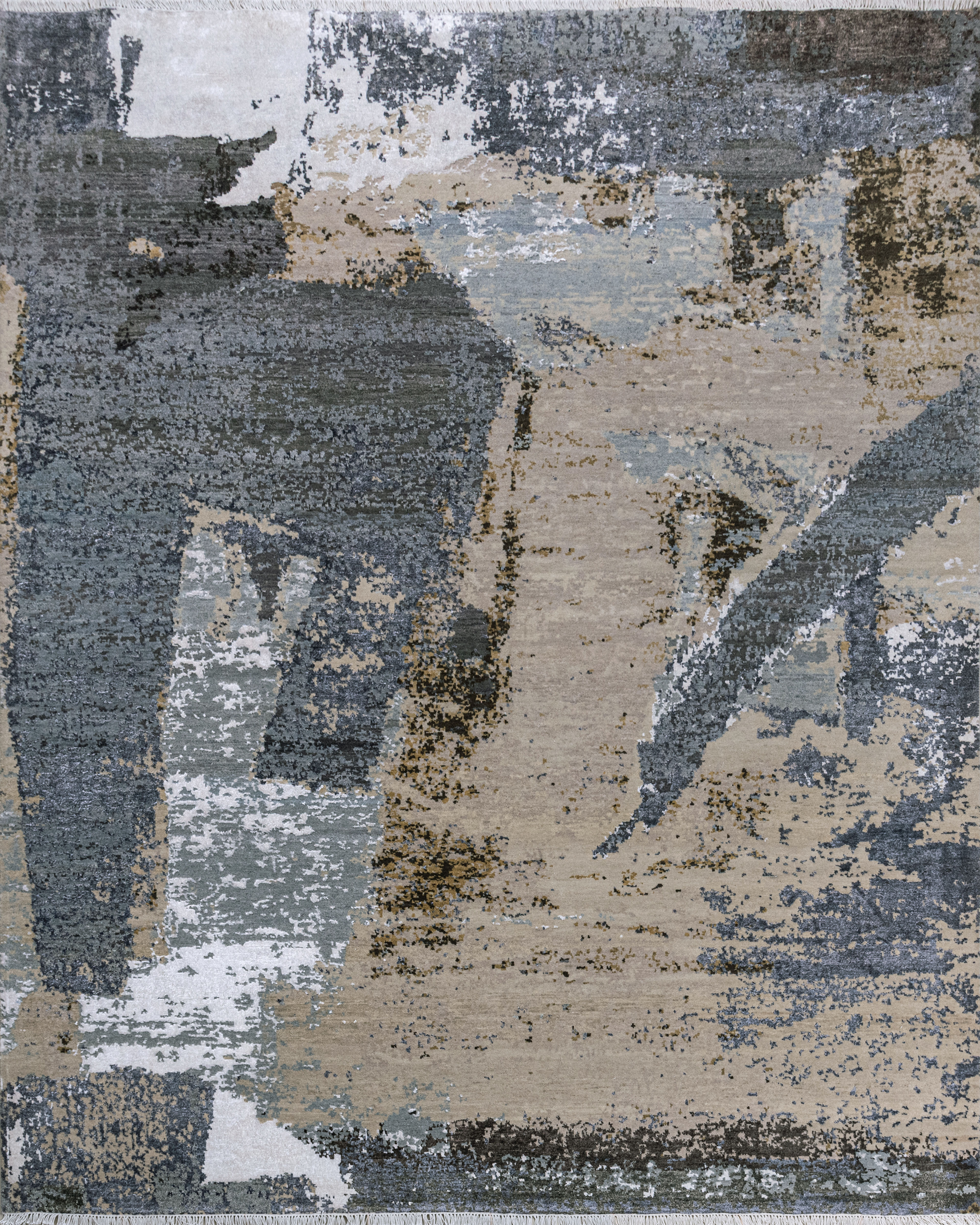 Hand Knotted Modern Contemporary Carpet 2