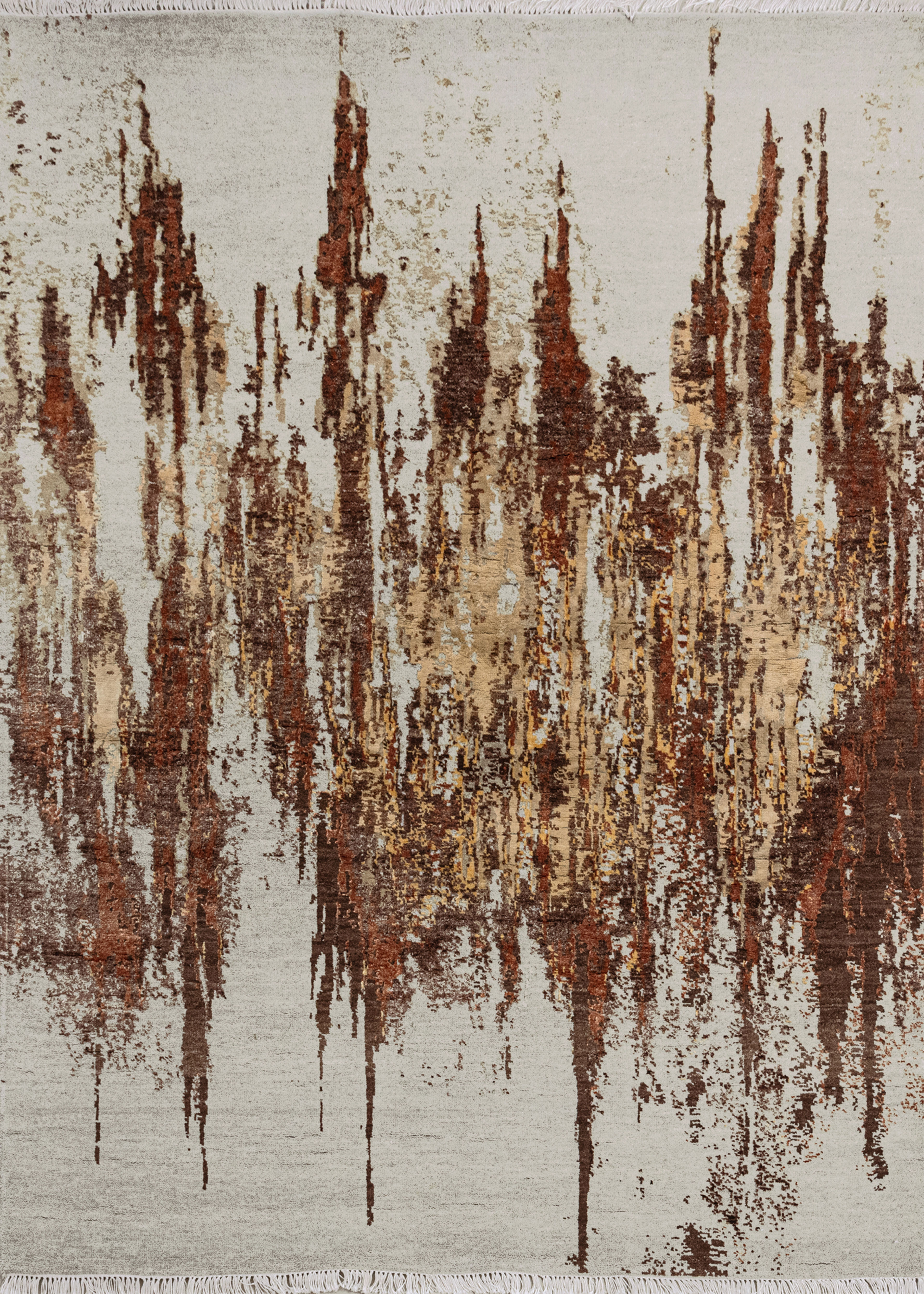 Hand Knotted Modern Contemporary Carpet 2