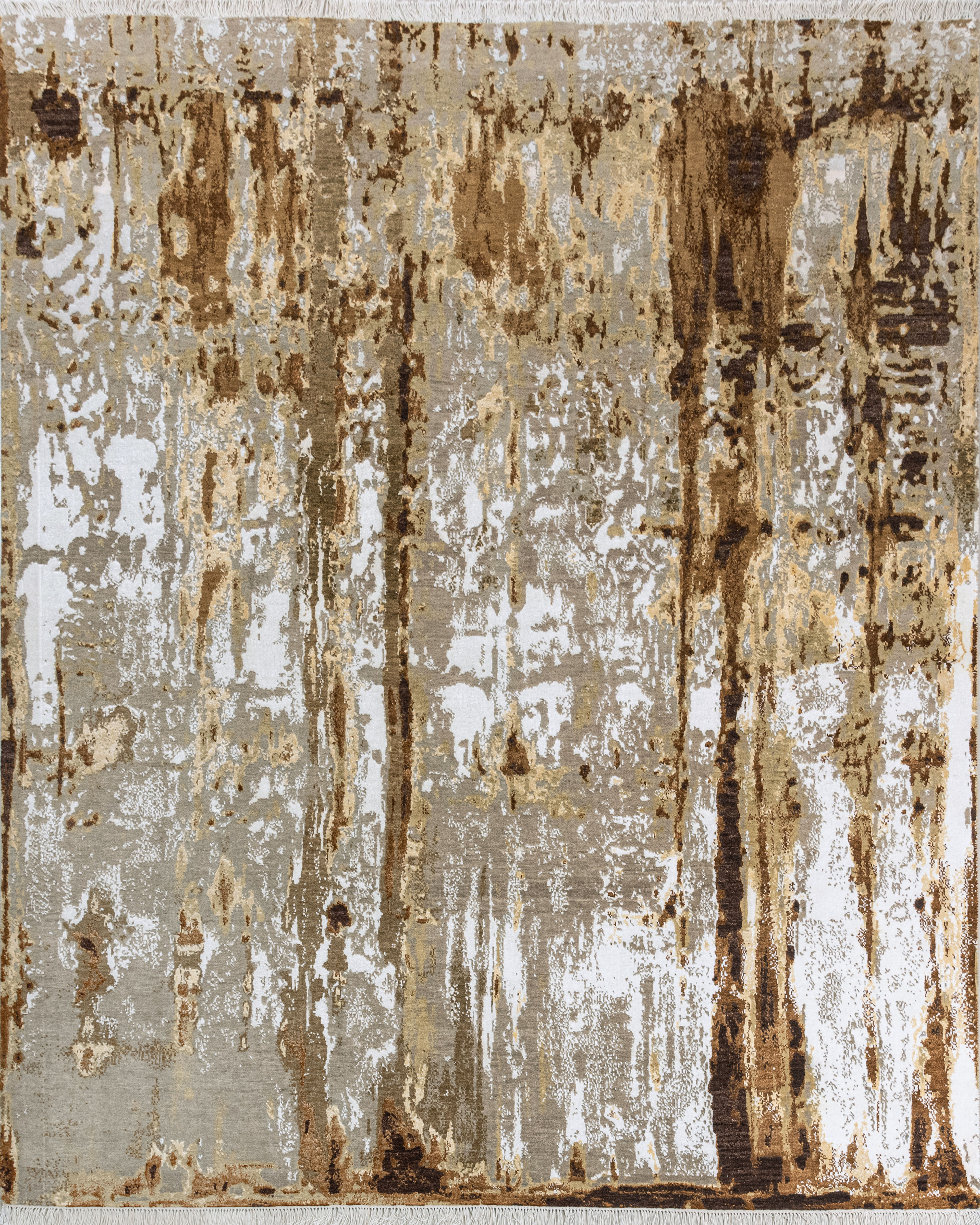 Hand Knotted Modern Contemporary Carpet 2