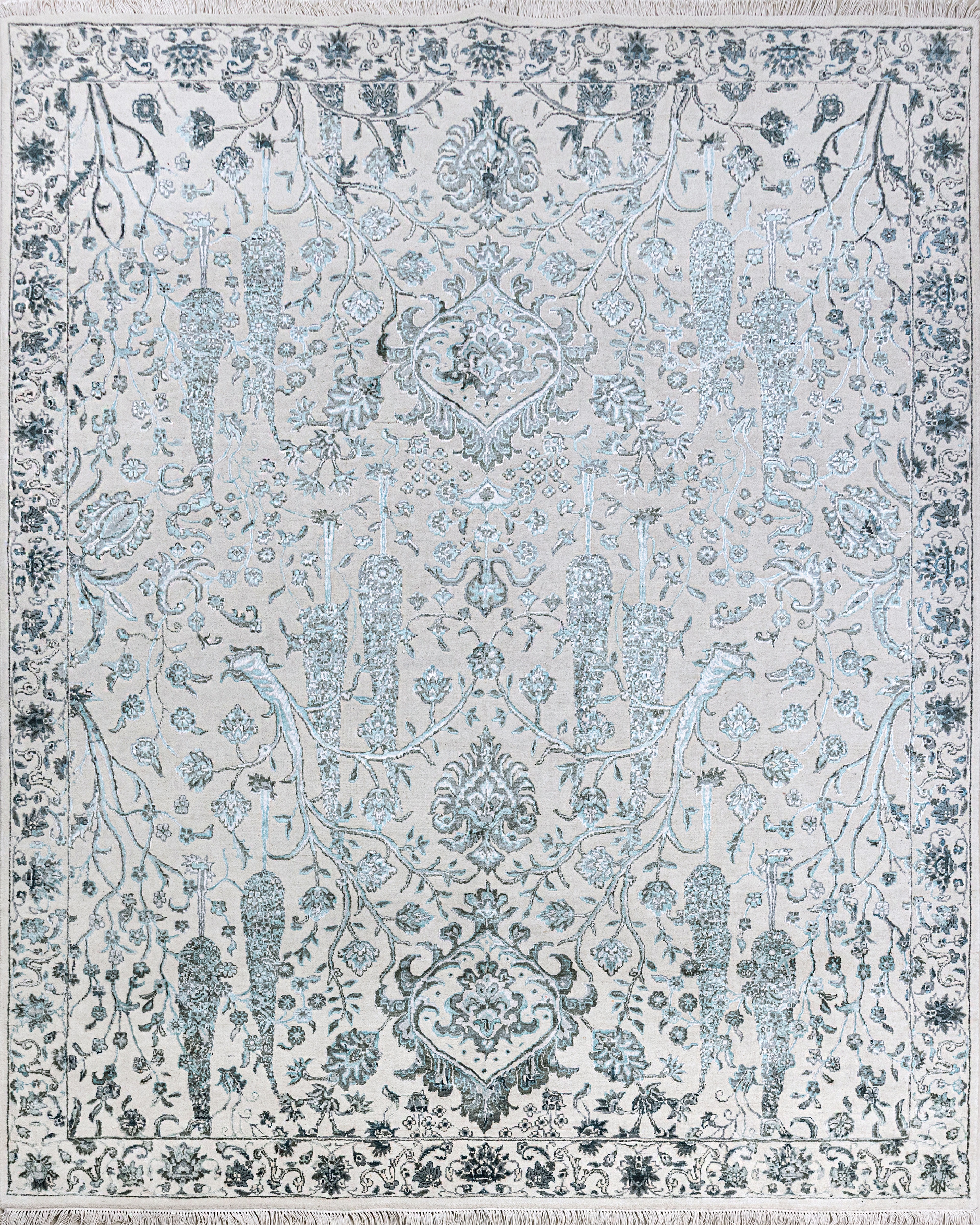 Hand Knotted Modern Contemporary Carpet