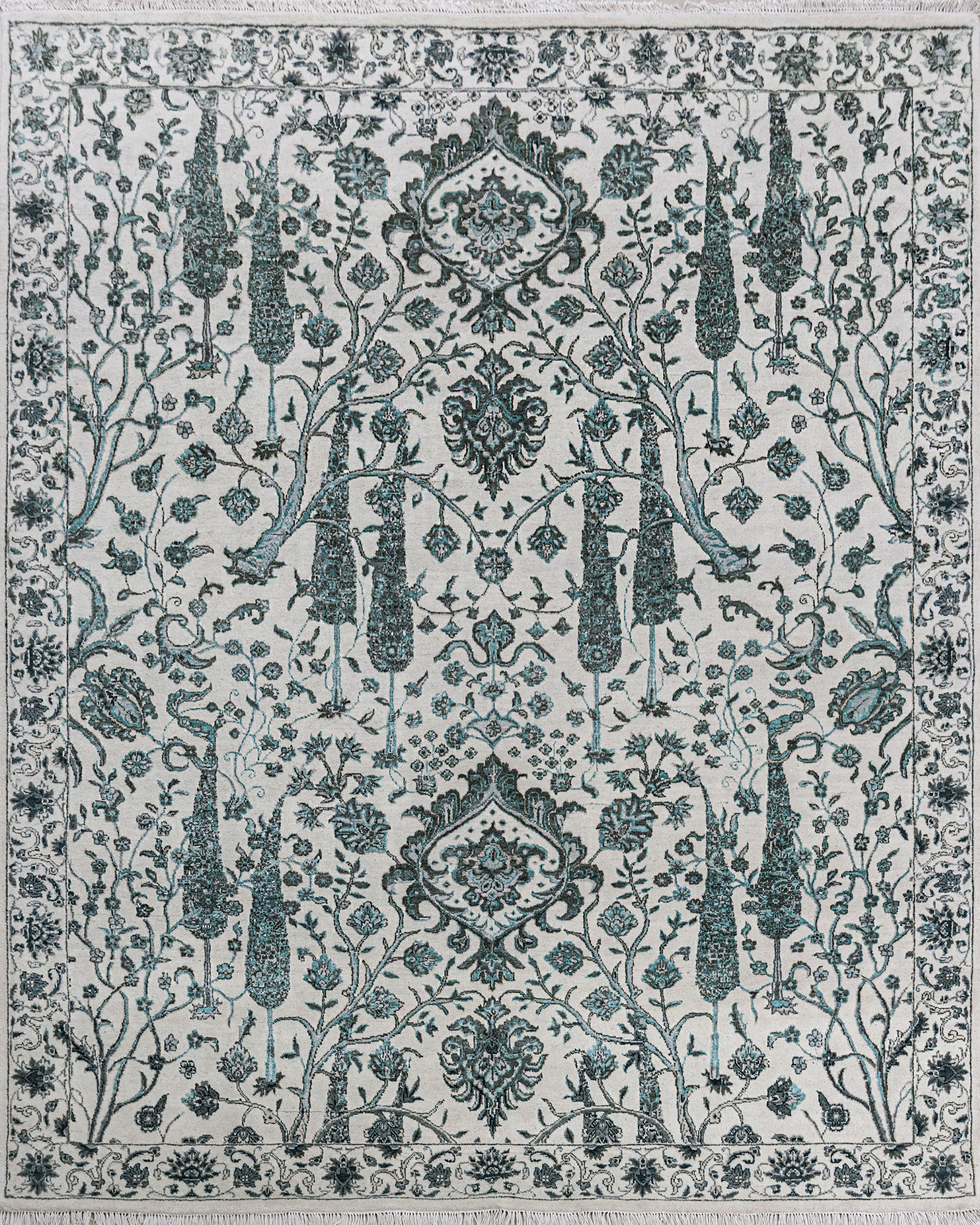 Hand Knotted Modern Contemporary Carpet 2