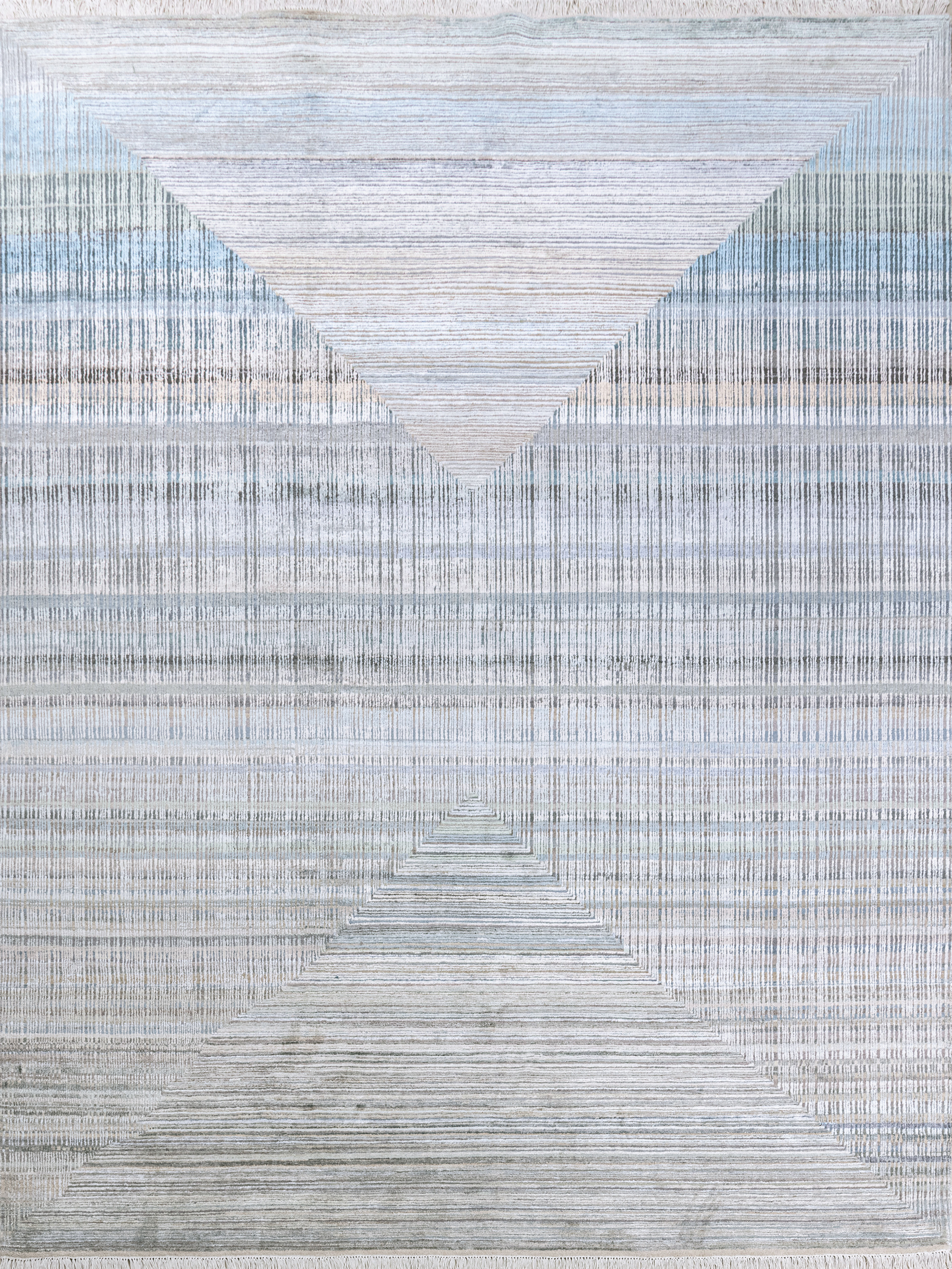 Hand Knotted Modern Contemporary Carpet