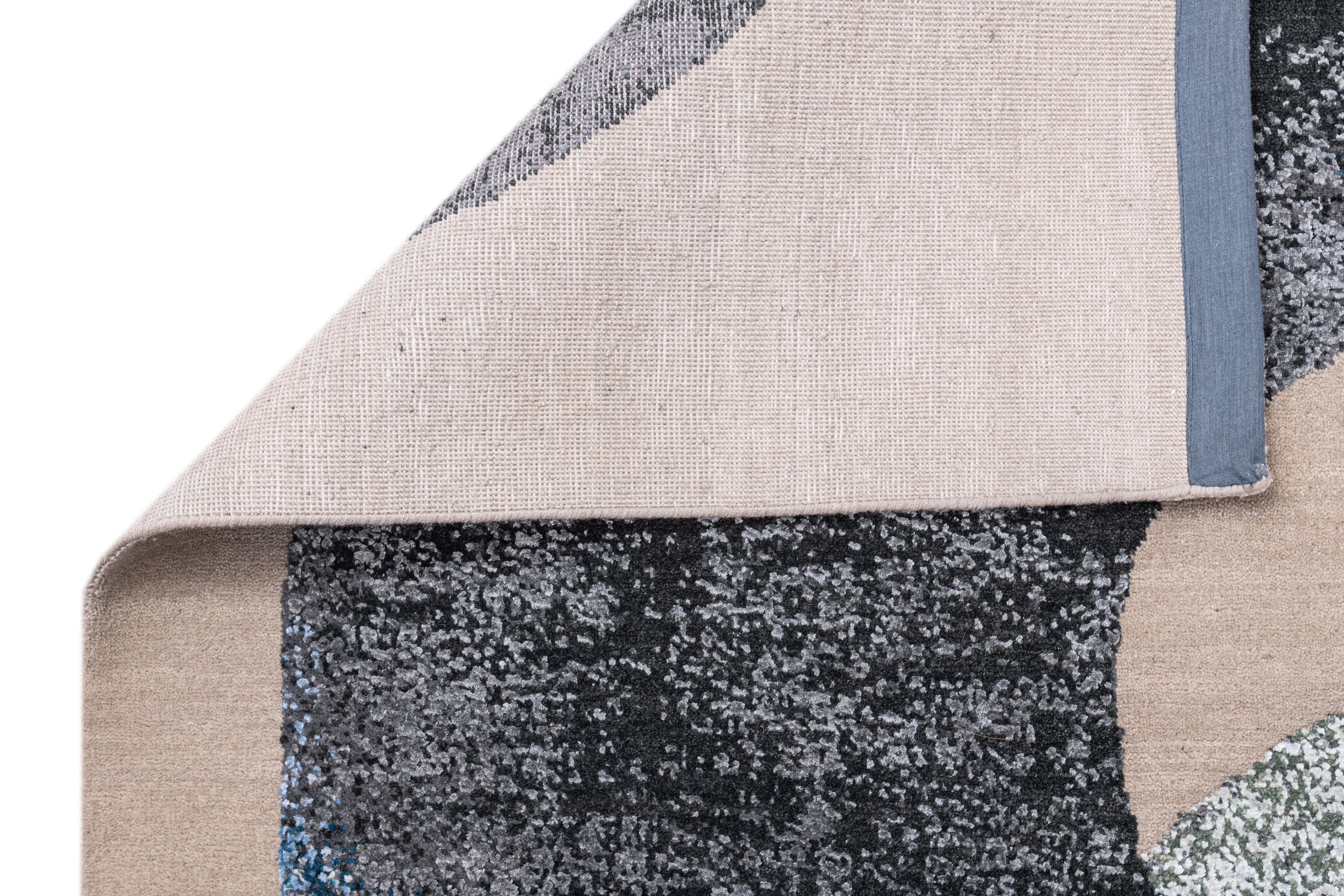 Hand Knotted Modern Contemporary Carpet 5