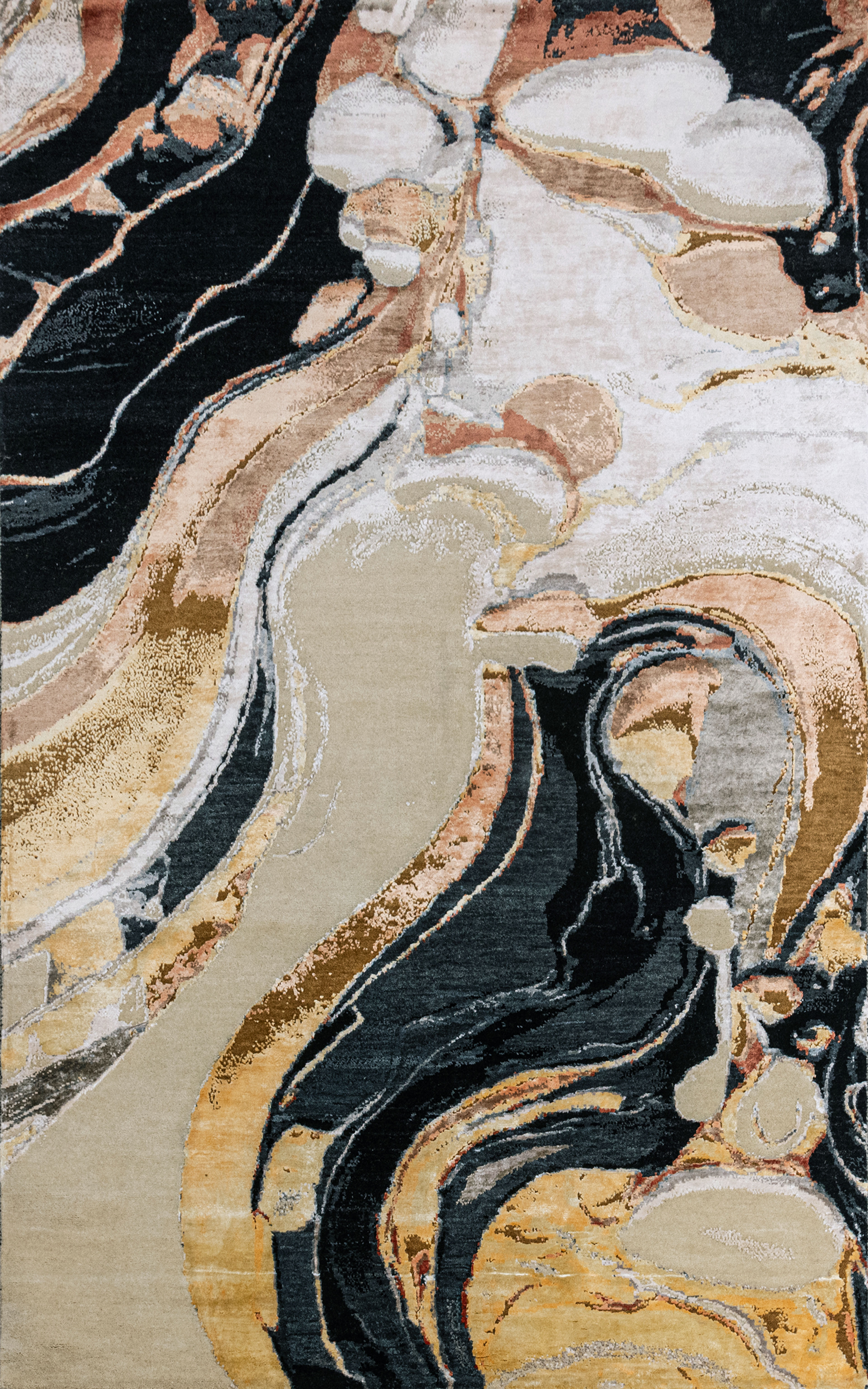 Hand Knotted Modern Contemporary Carpet
