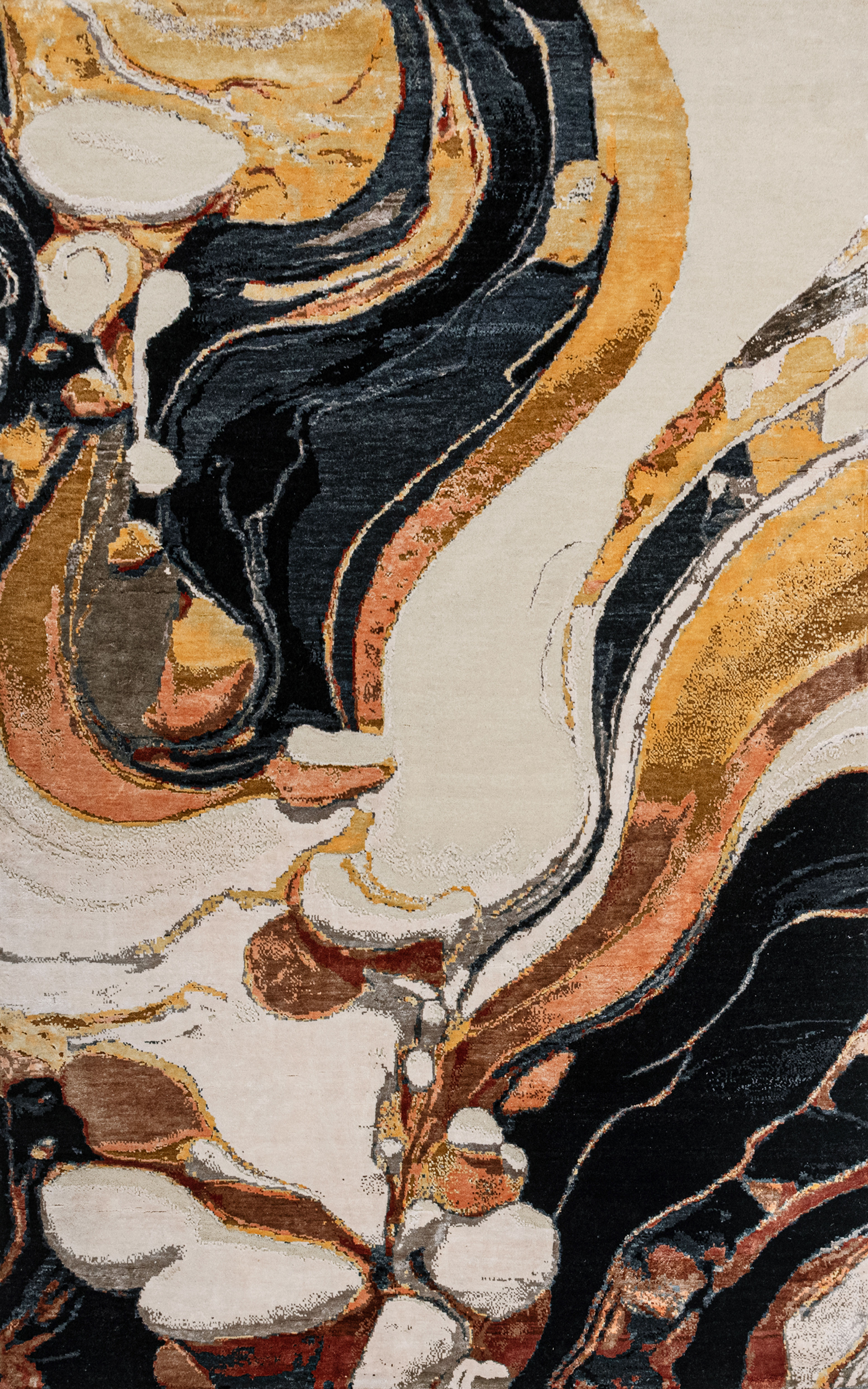 Hand Knotted Modern Contemporary Carpet 2