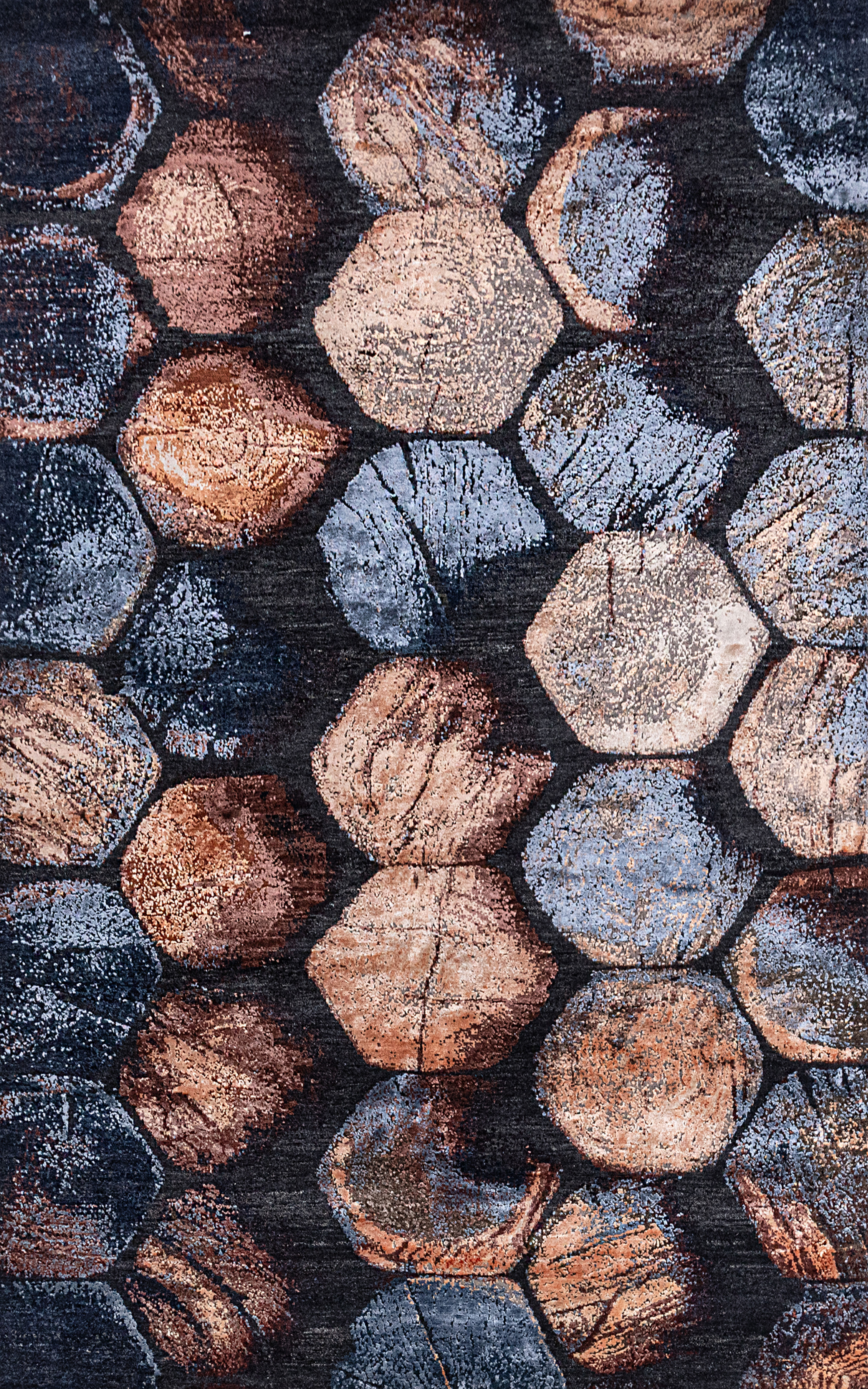 Hand Knotted Modern Contemporary Carpet