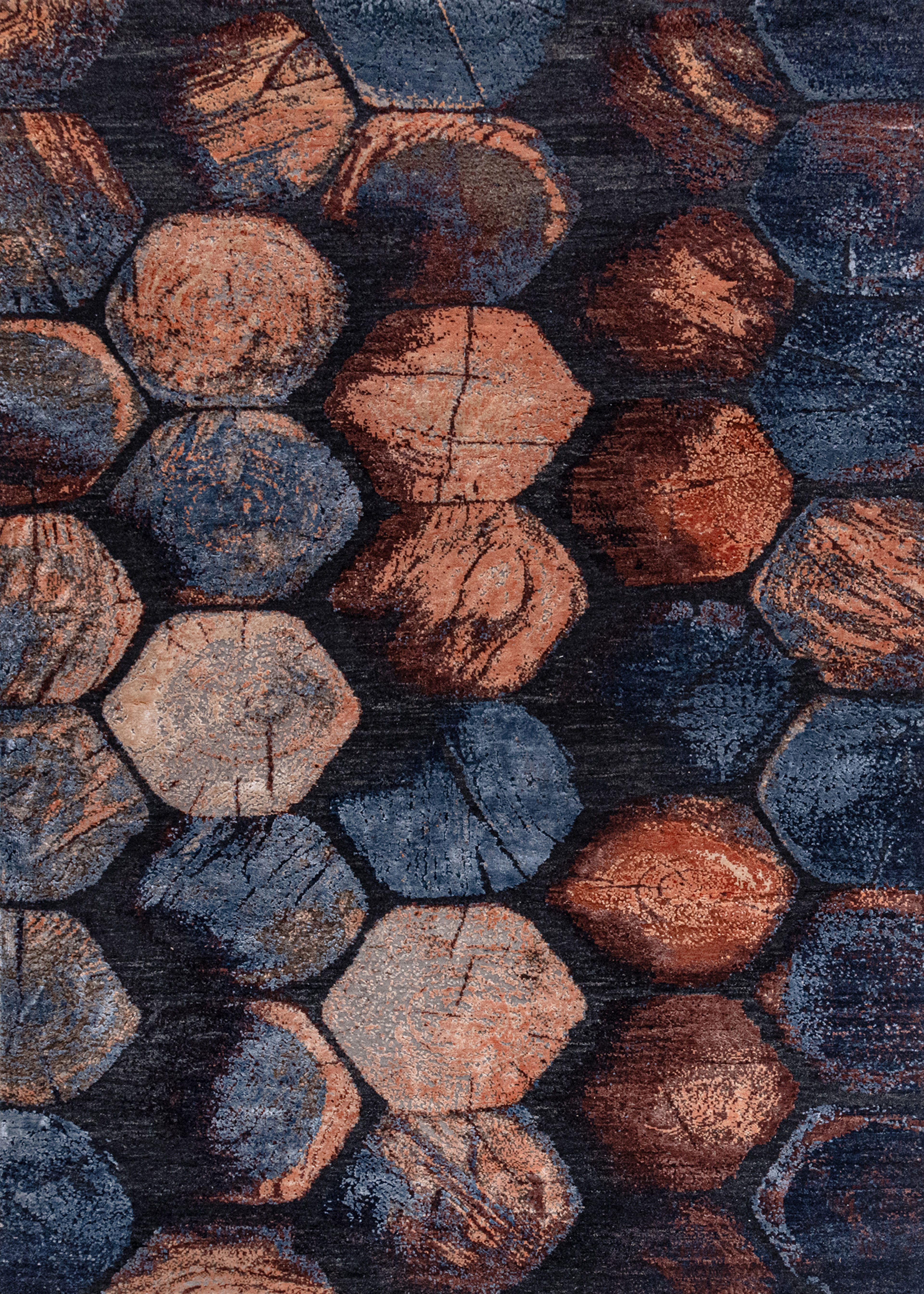 Hand Knotted Modern Contemporary Carpet 2