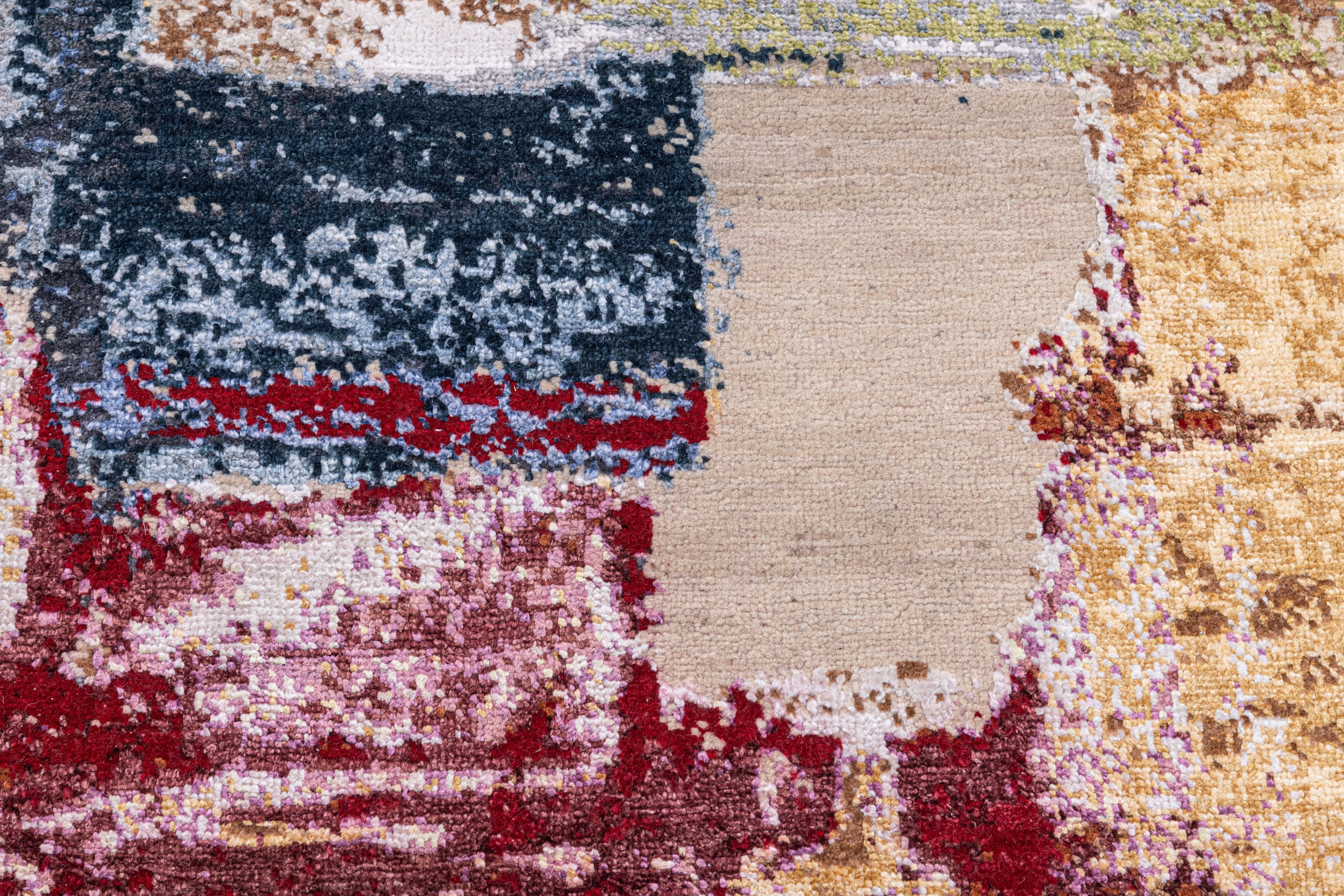Hand Knotted Modern Contemporary Carpet 3