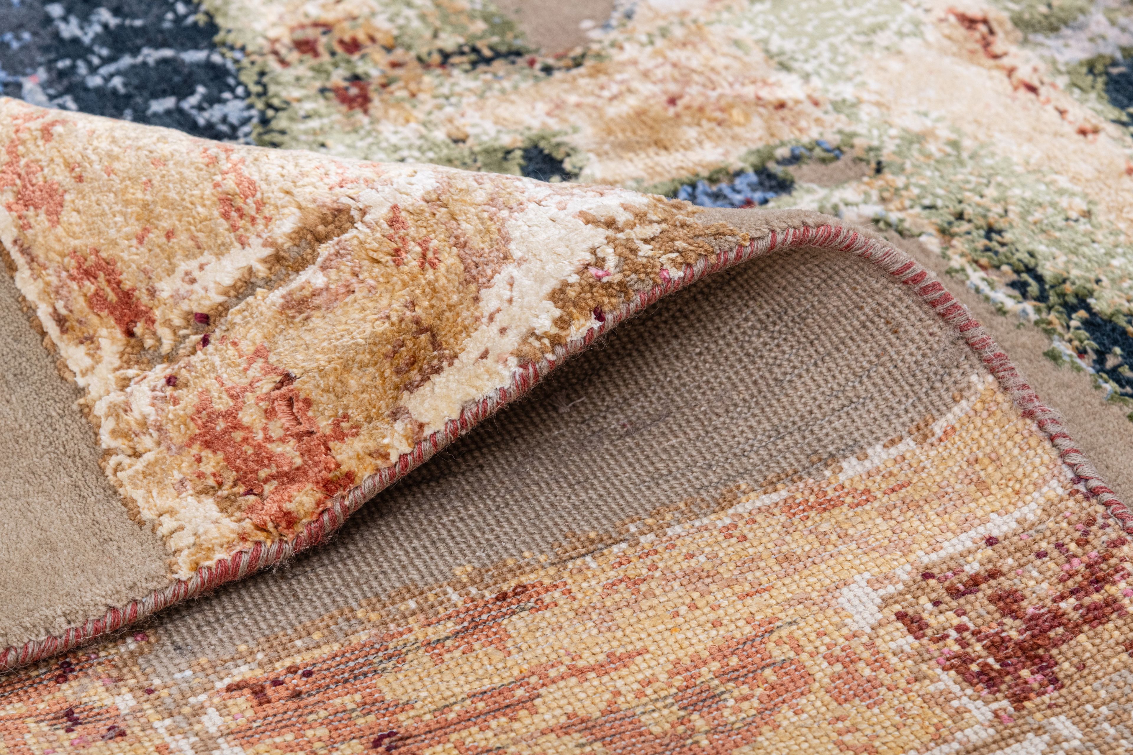 Hand Knotted Modern Contemporary Carpet 6