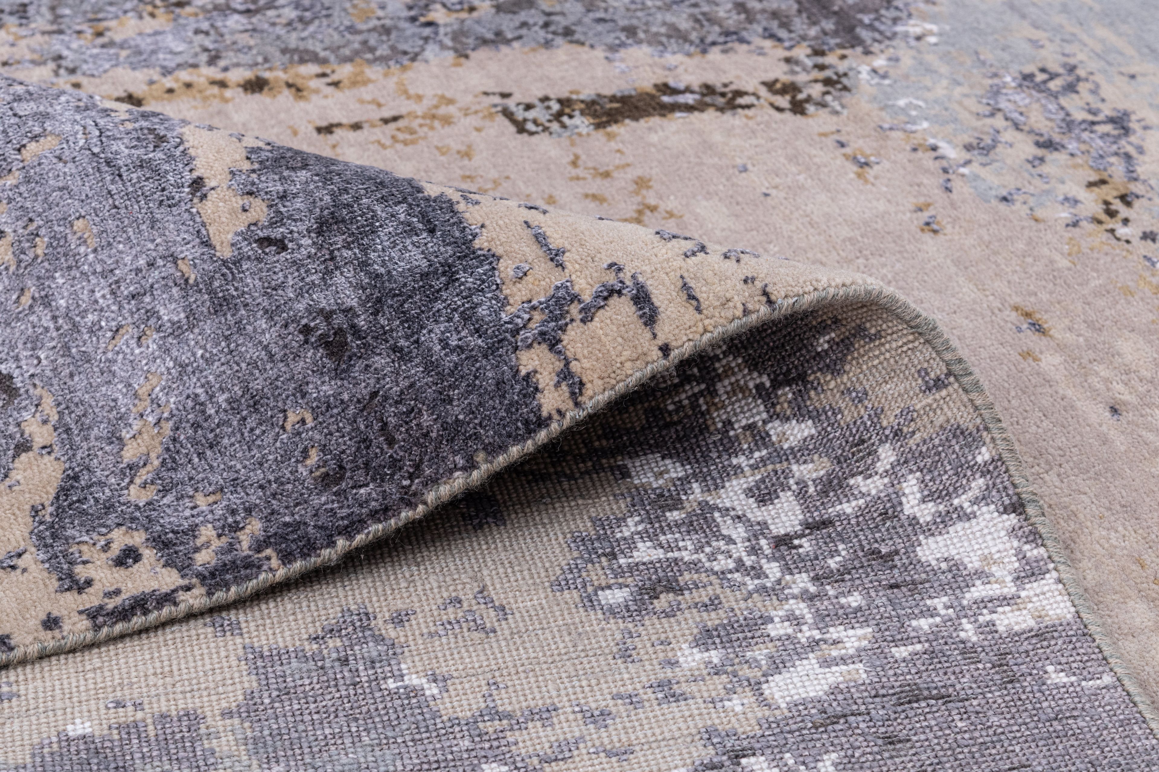 Hand Knotted Modern Contemporary Carpet 6