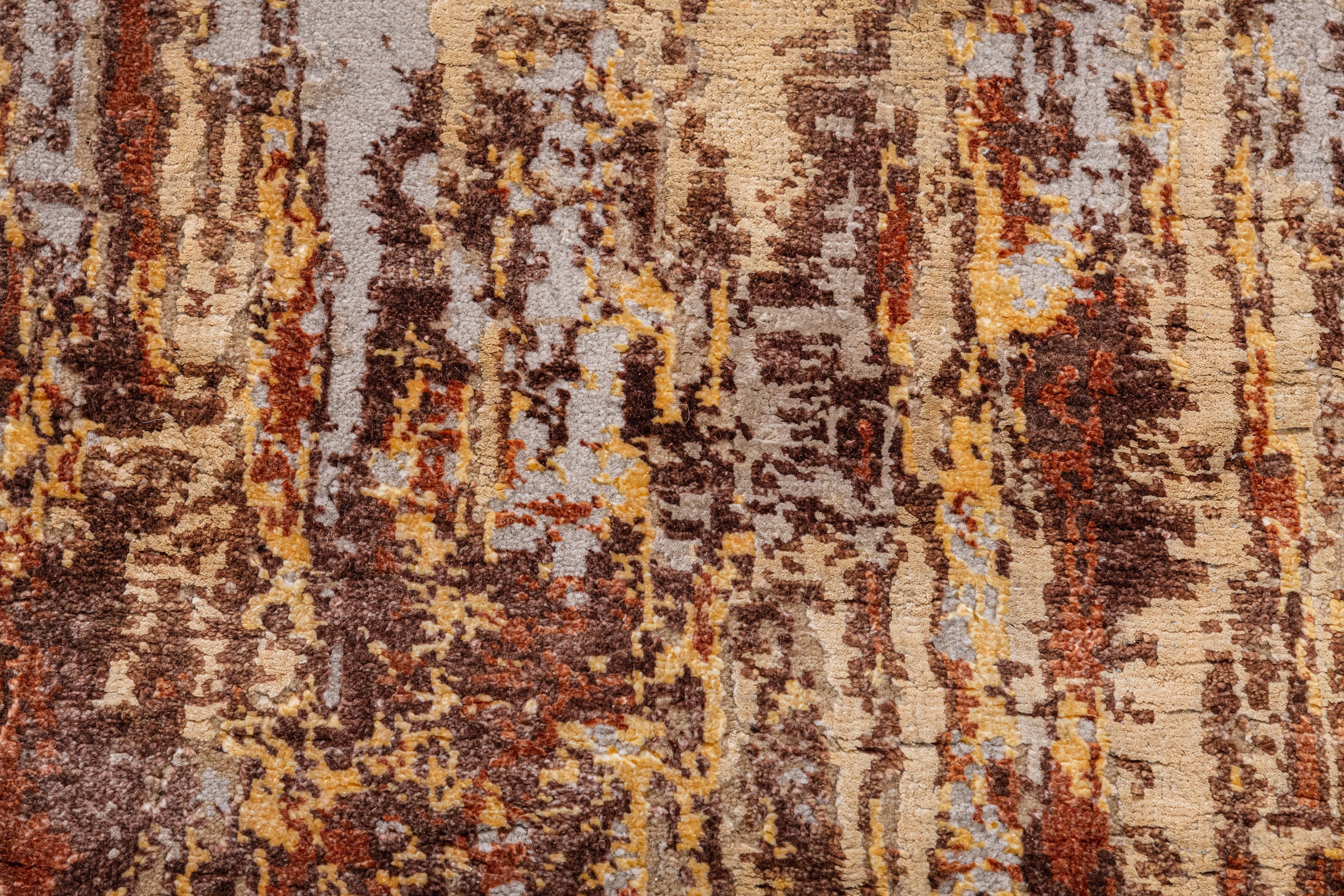 Hand Knotted Modern Contemporary Carpet 3