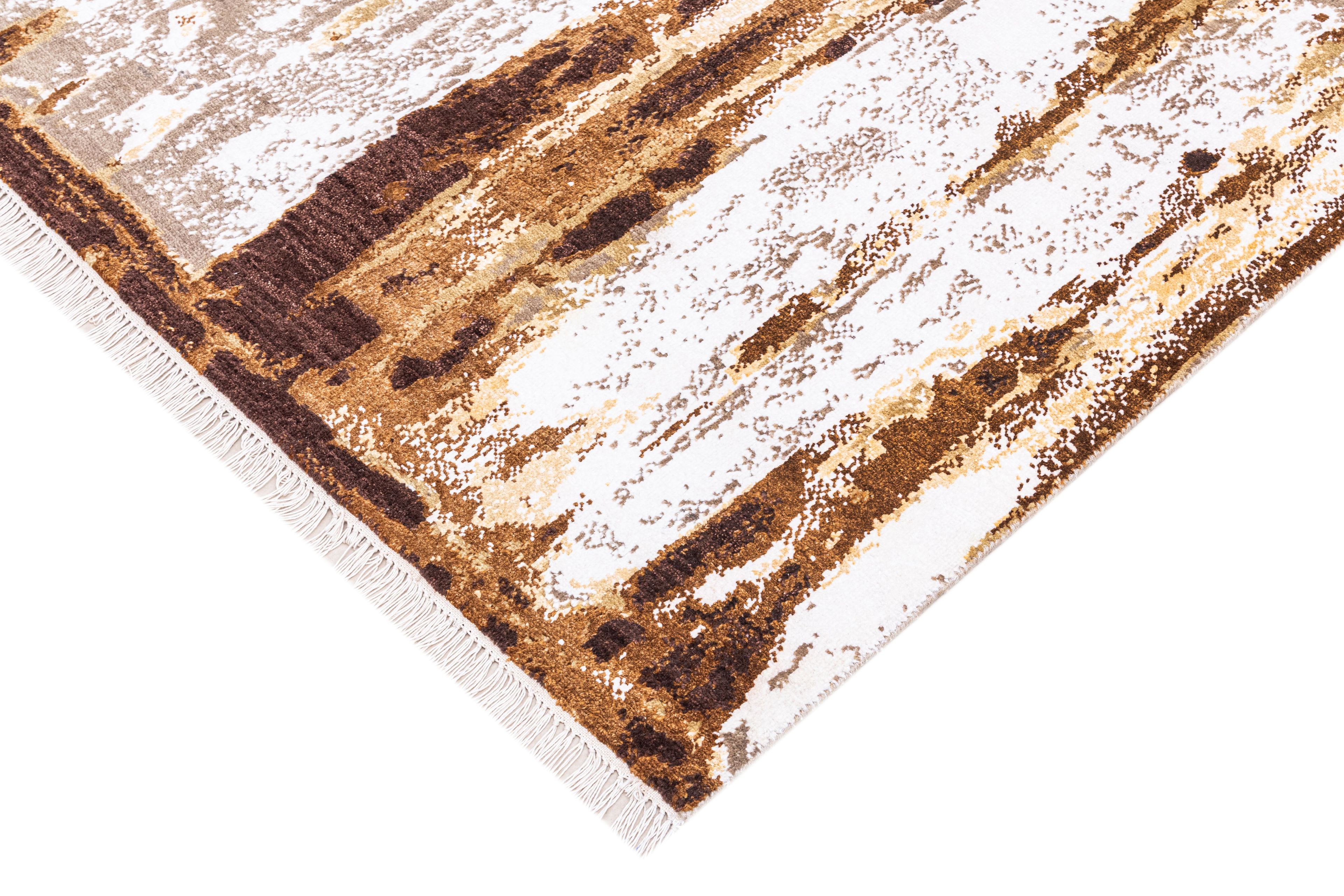 Hand Knotted Modern Contemporary Carpet 3