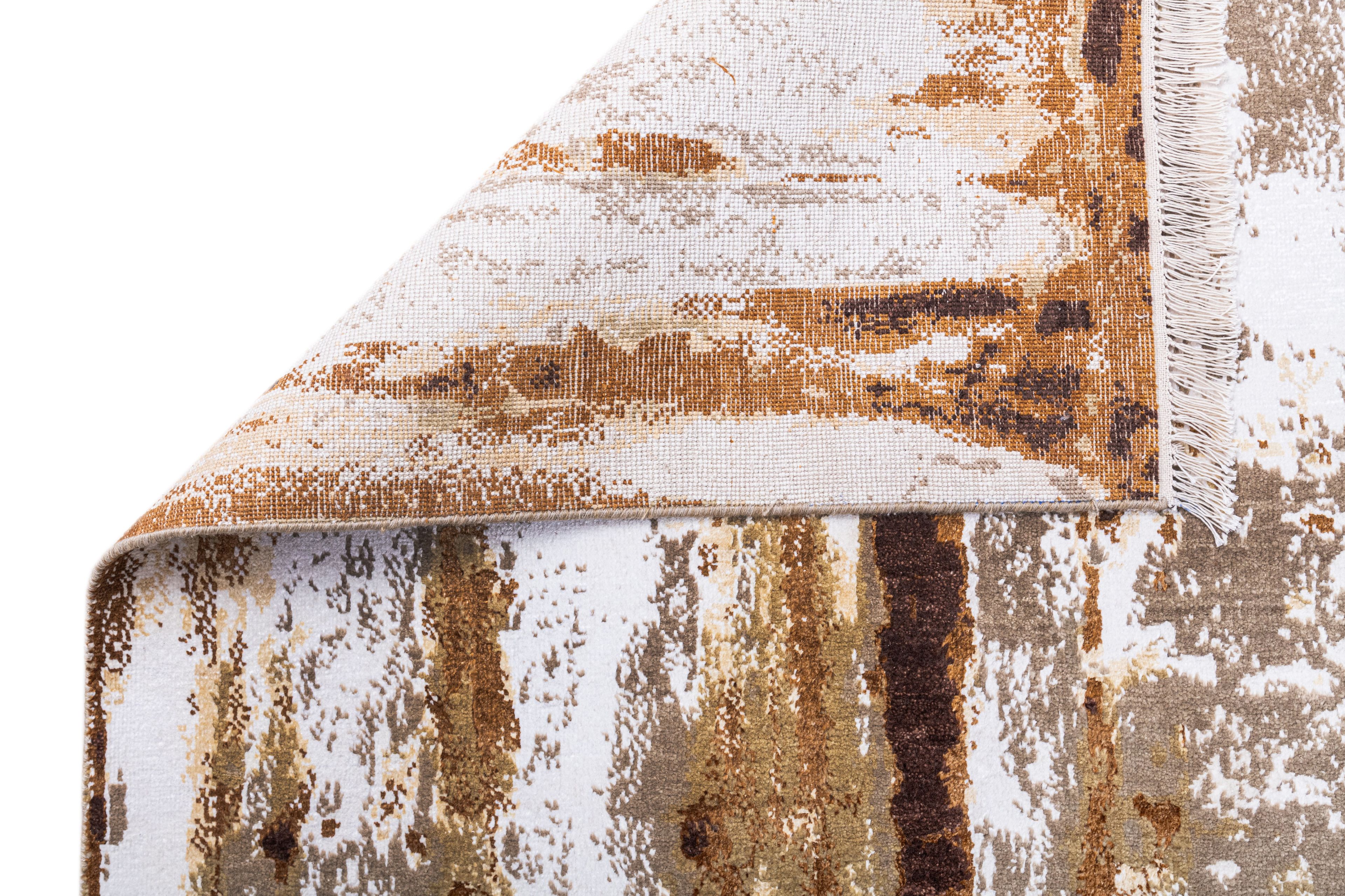 Hand Knotted Modern Contemporary Carpet 4