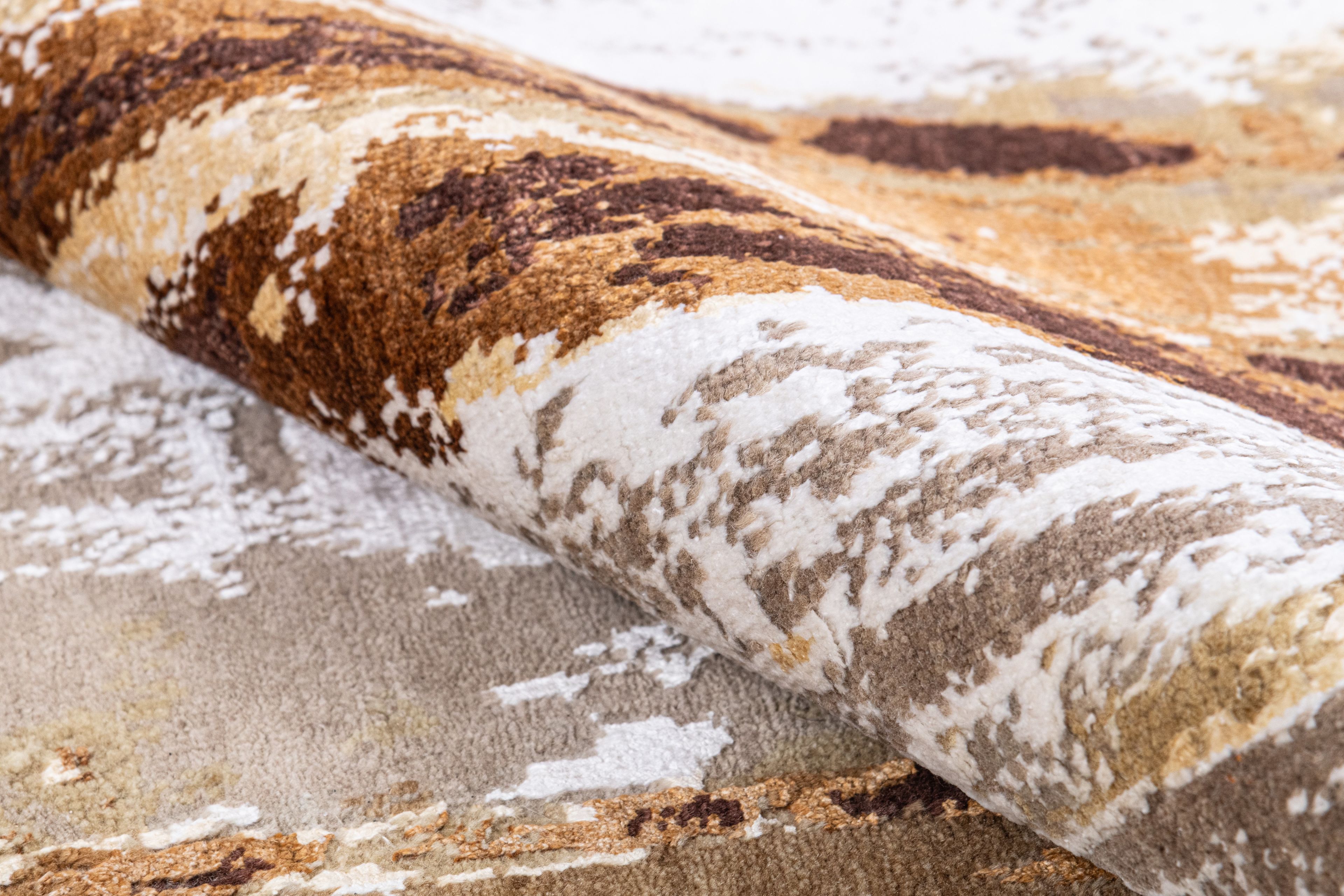 Hand Knotted Modern Contemporary Carpet 6