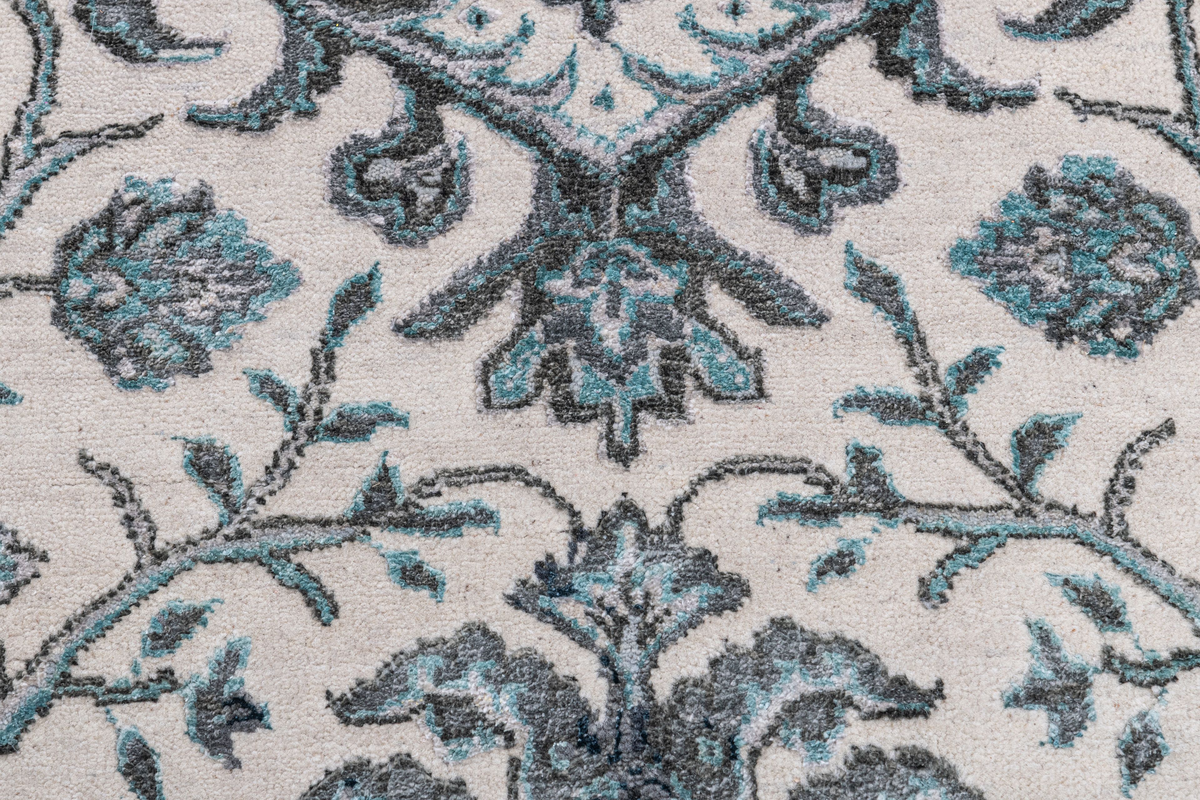 Hand Knotted Modern Contemporary Carpet 3