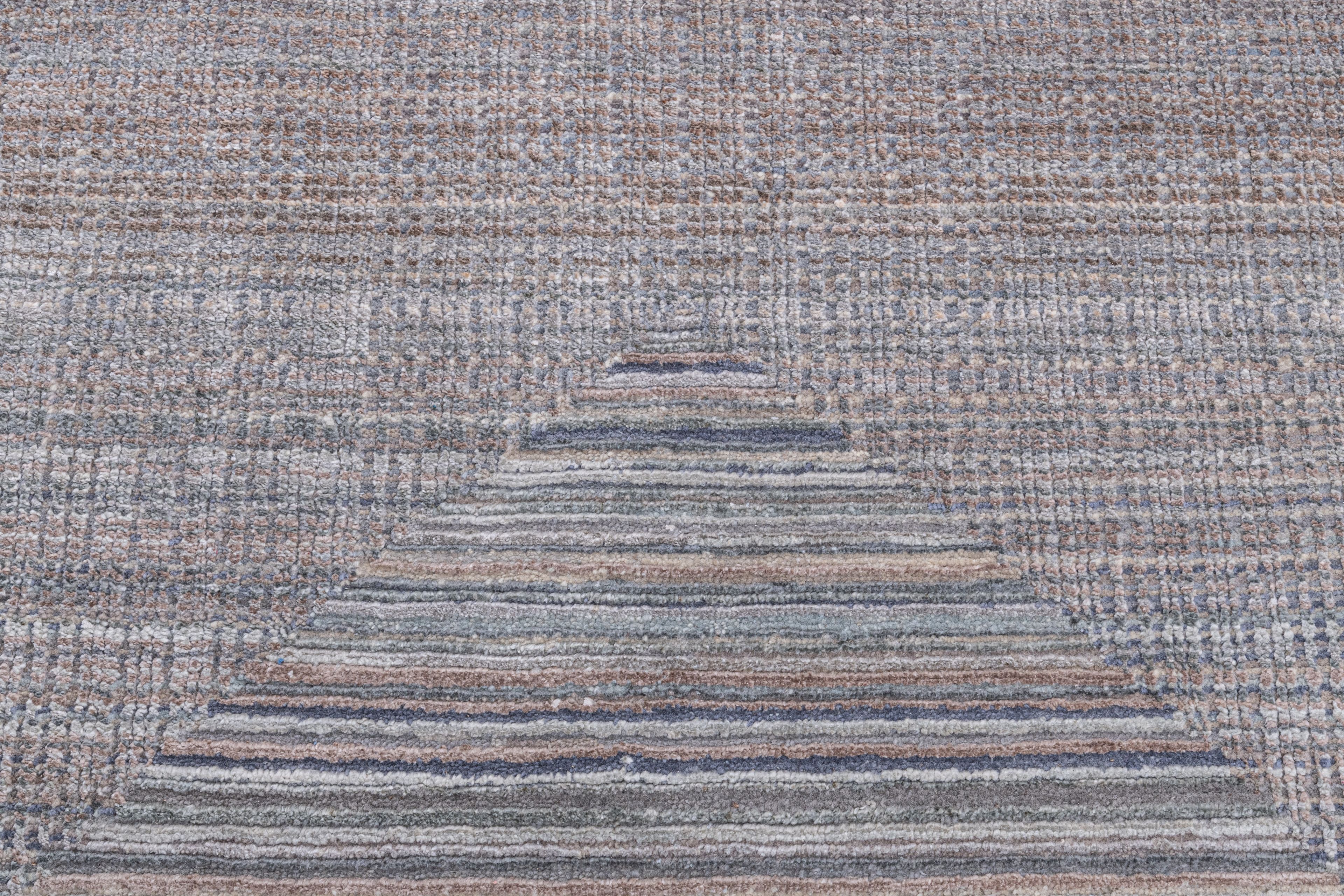 Hand Knotted Modern Contemporary Carpet 3