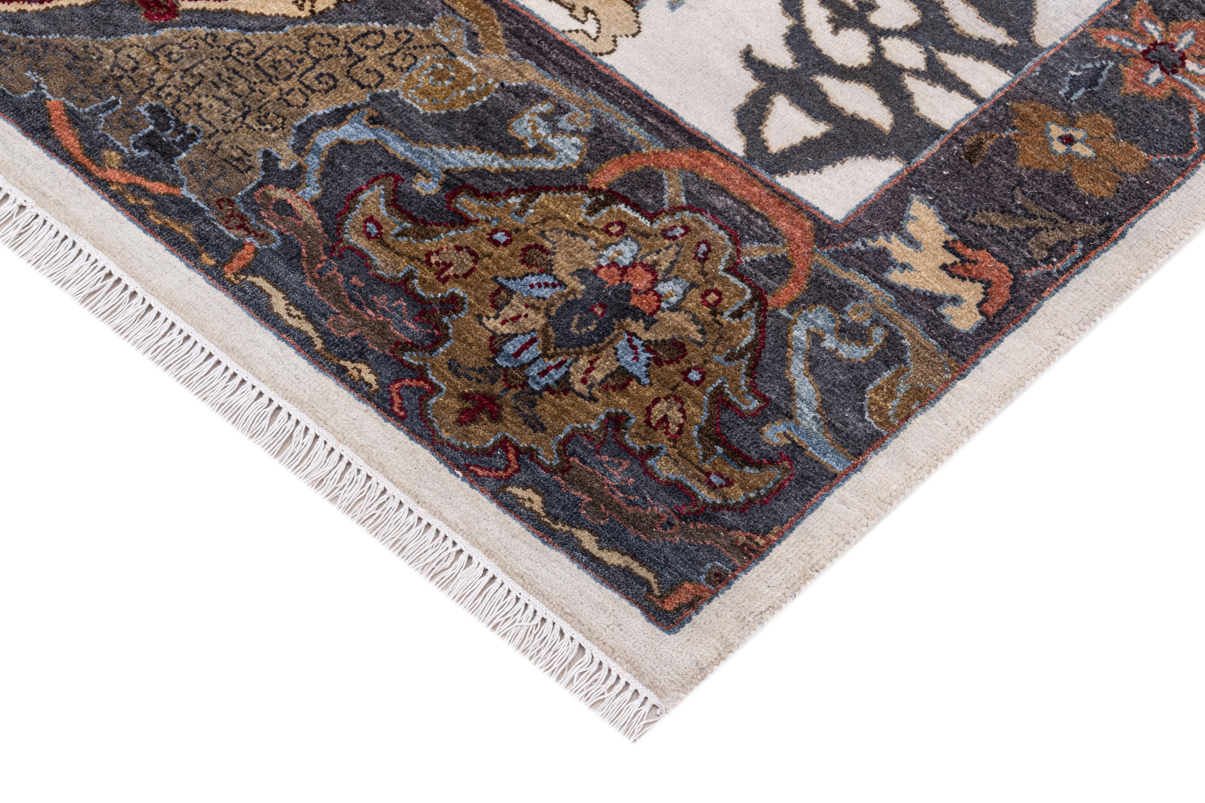 Hand Knotted Persian Carpet 3