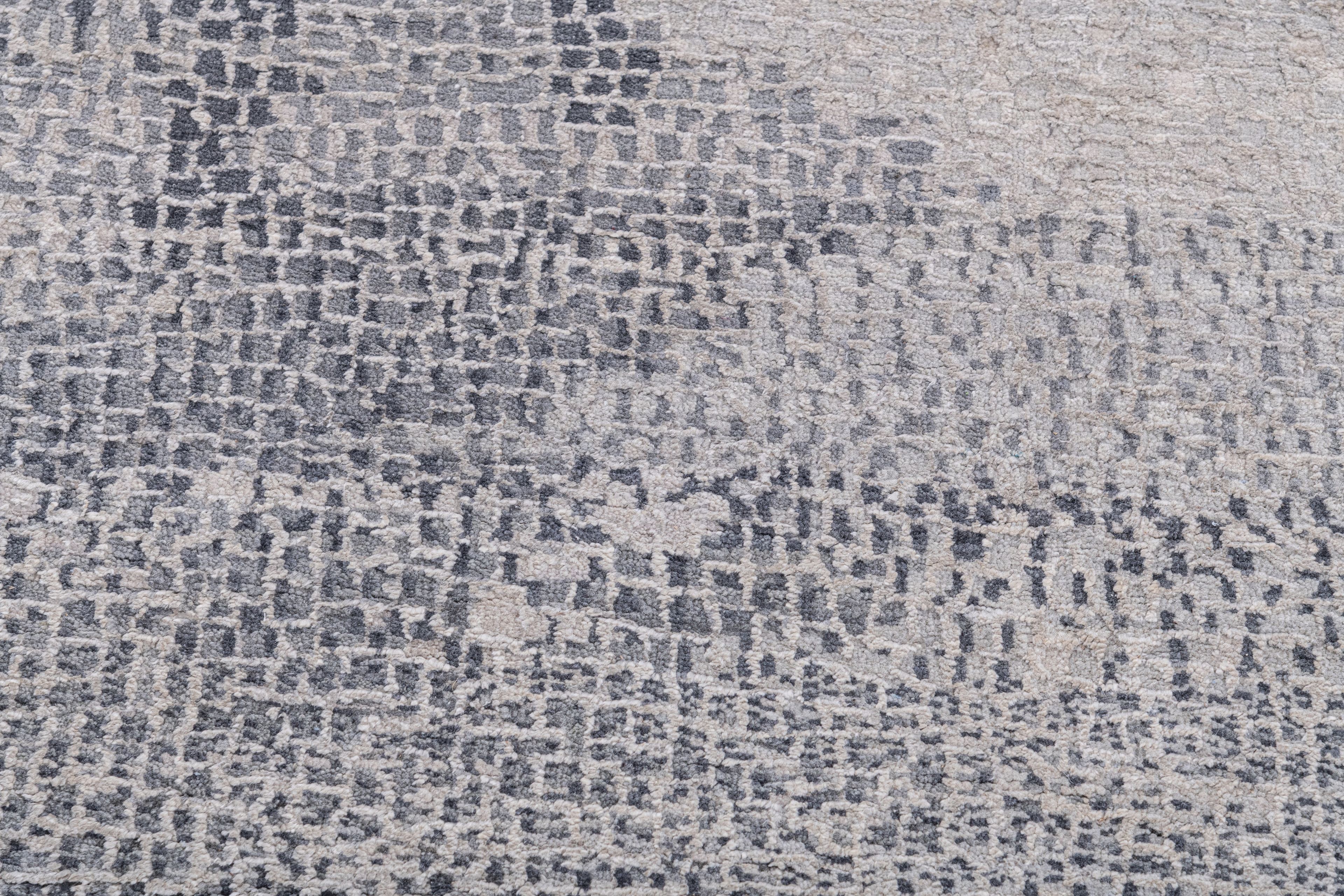 Hand Knotted Modern Contemporary Carpet 3