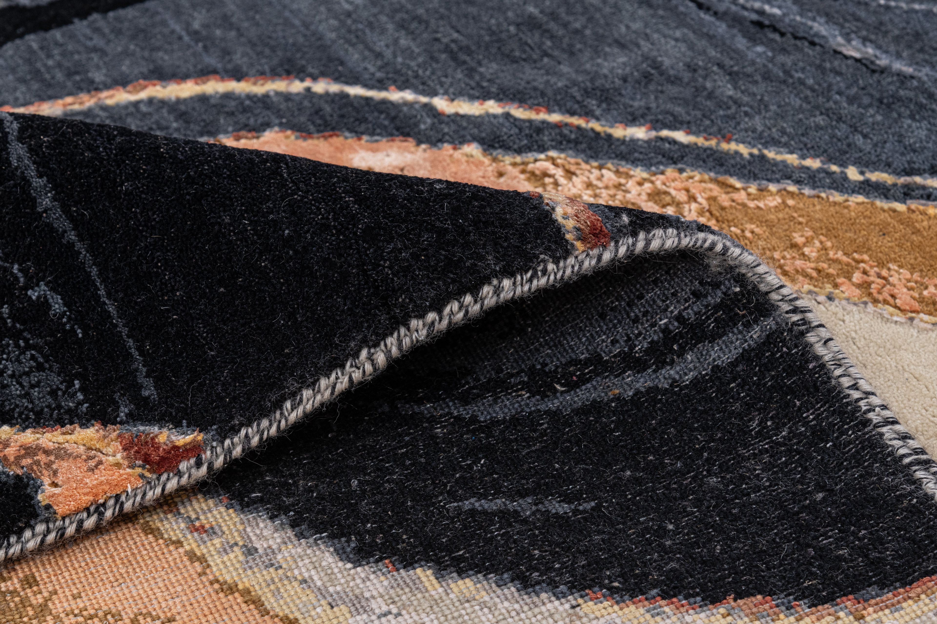 Hand Knotted Modern Contemporary Carpet 6