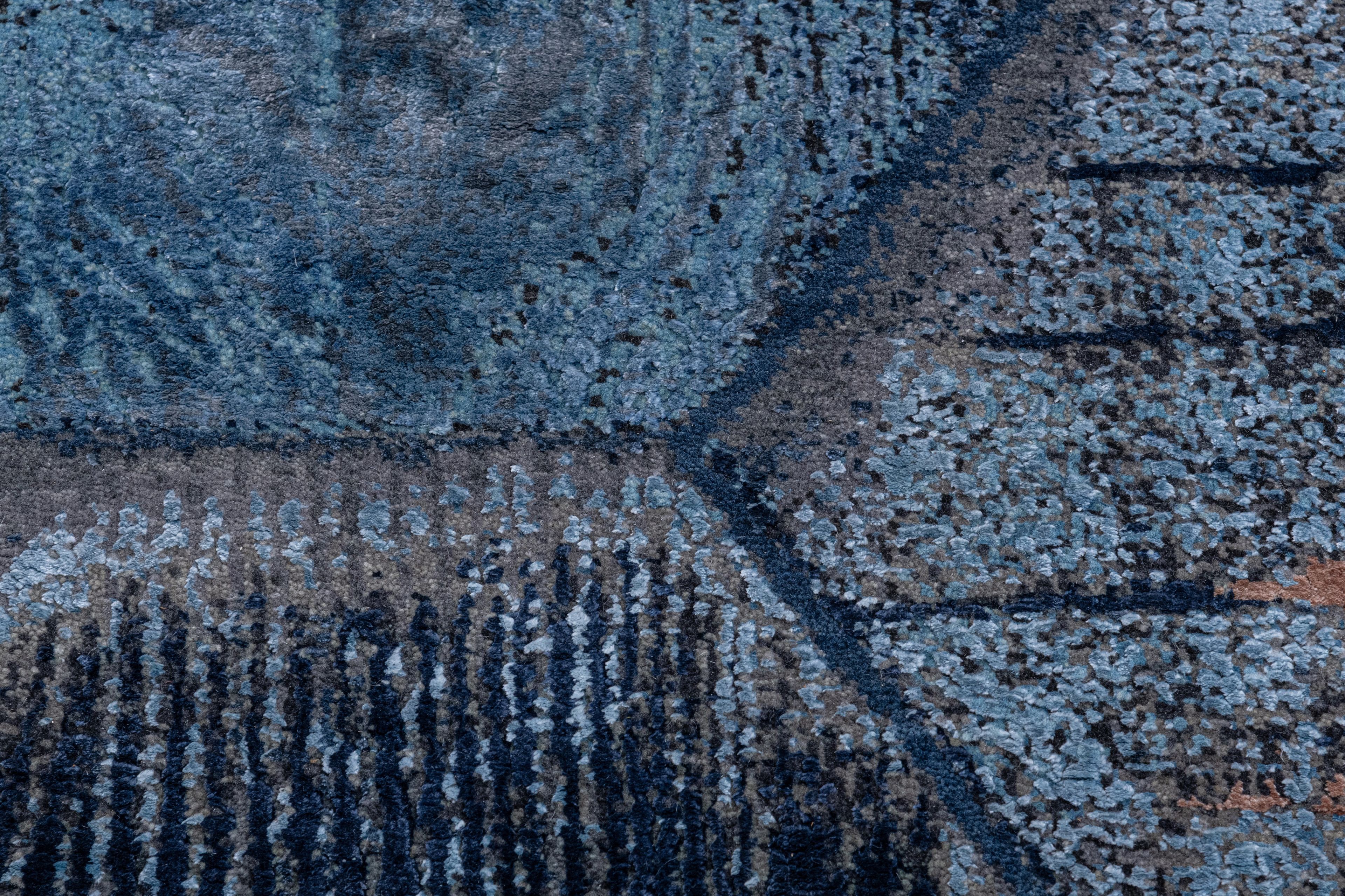 Hand Knotted Modern Contemporary Carpet 3