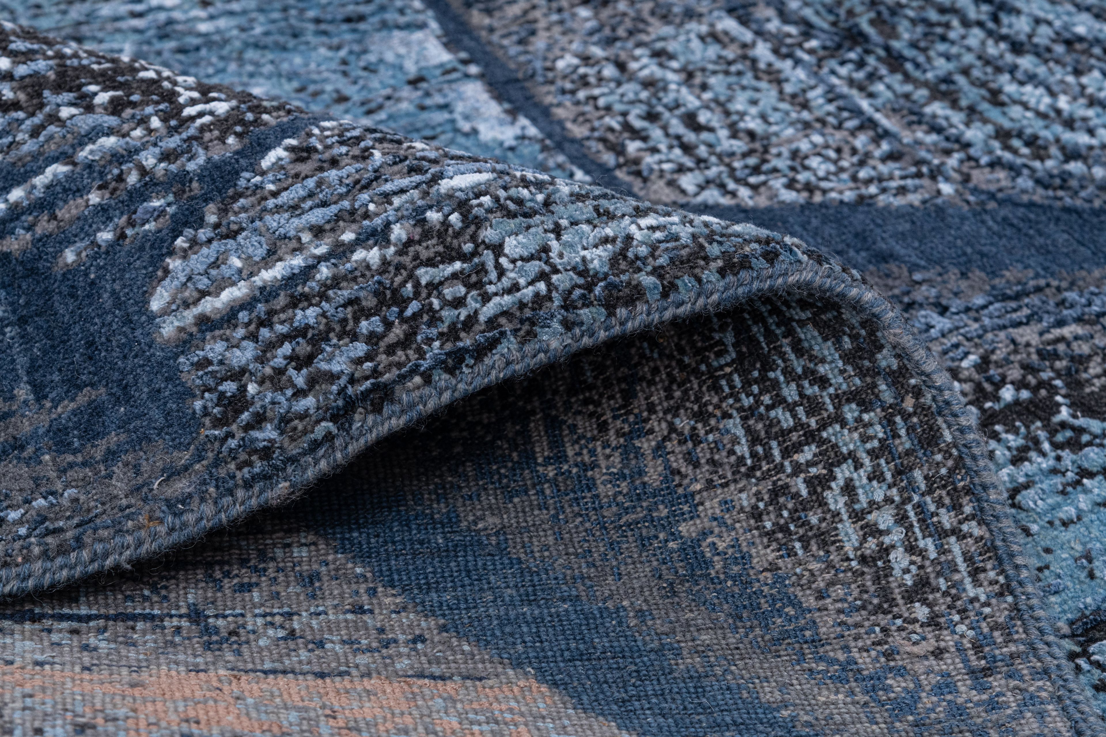Hand Knotted Modern Contemporary Carpet 6